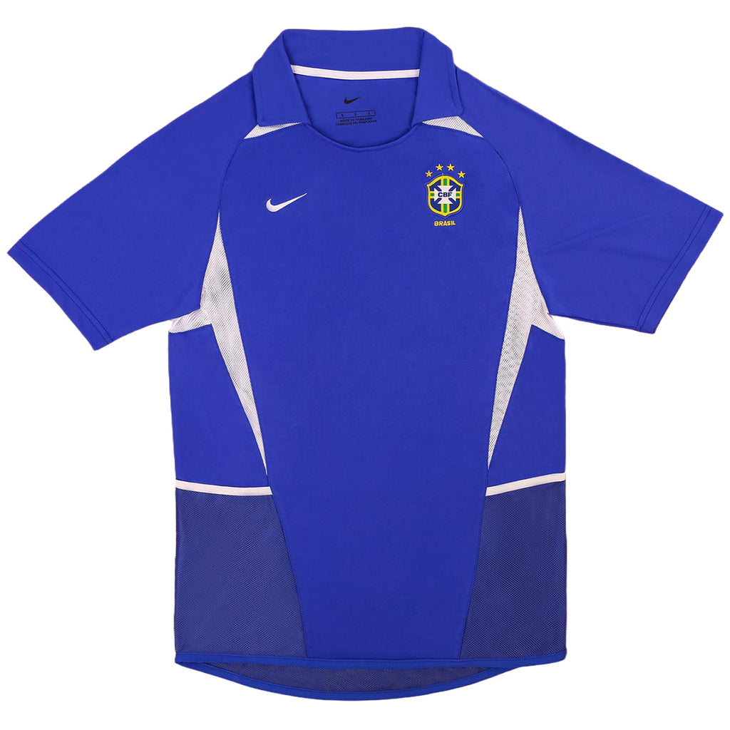 R.Carlos #6 Retro Brazil Away Jersey World Cup 2002 Image 3