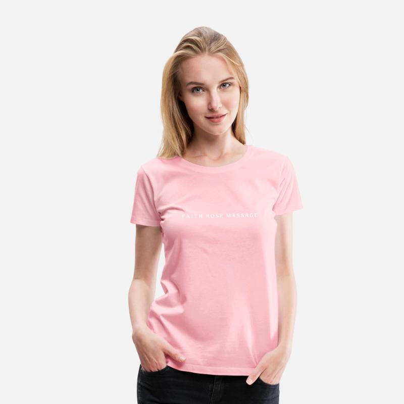 Faith Rose Massage Name (White)