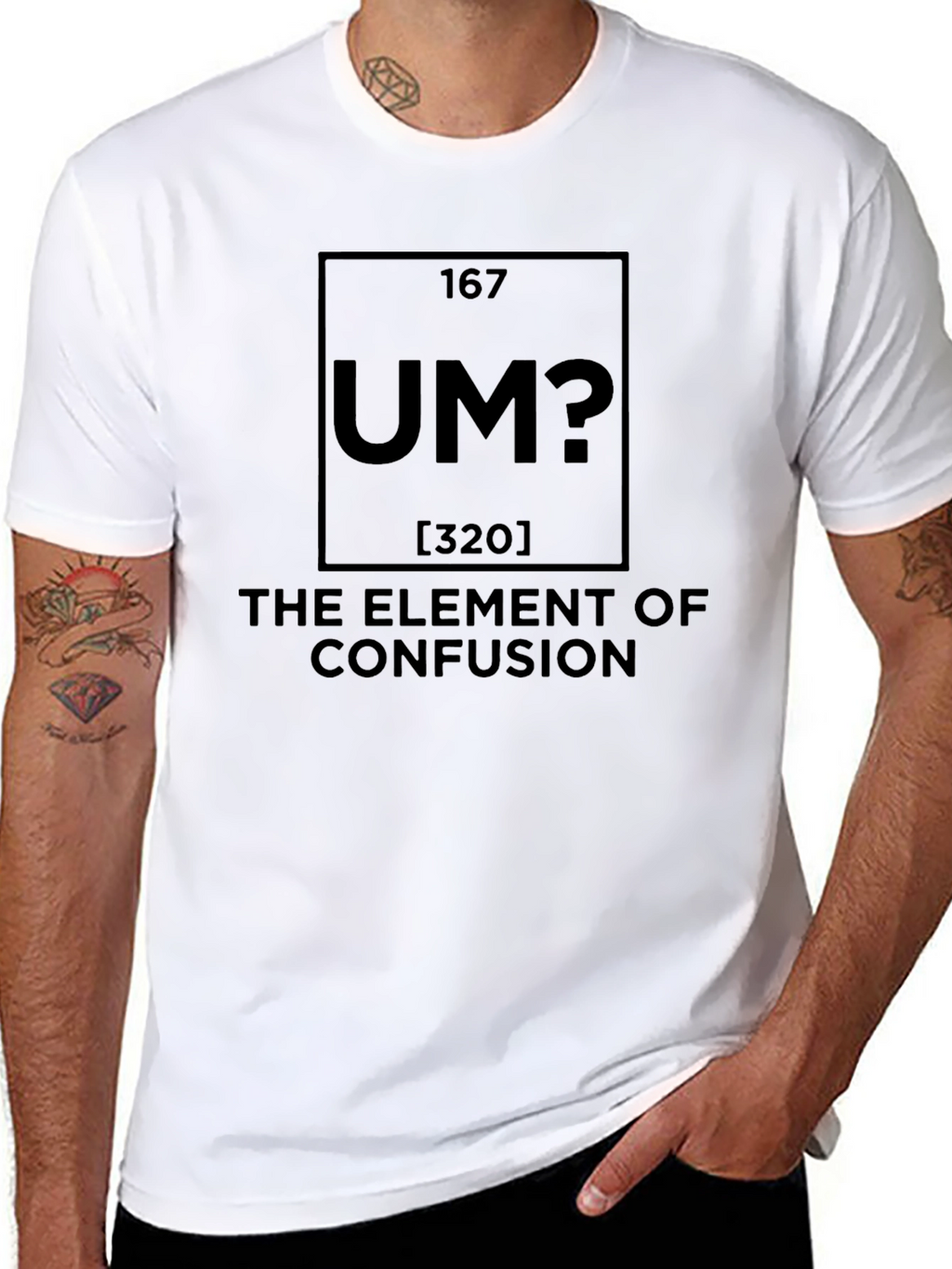 The Element of Confusion Graphic T-Shirt