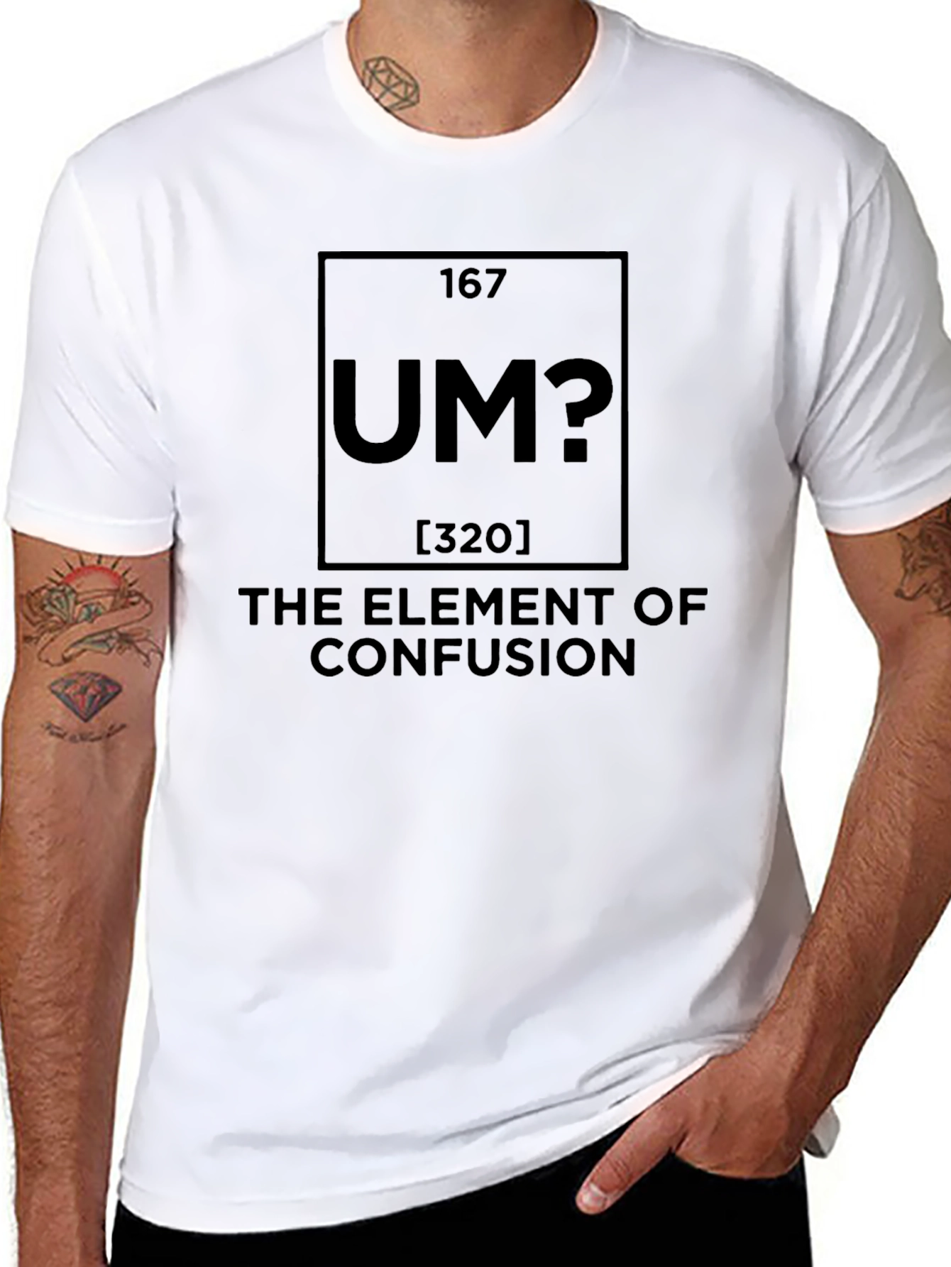 The Element of Confusion Graphic T-Shirt