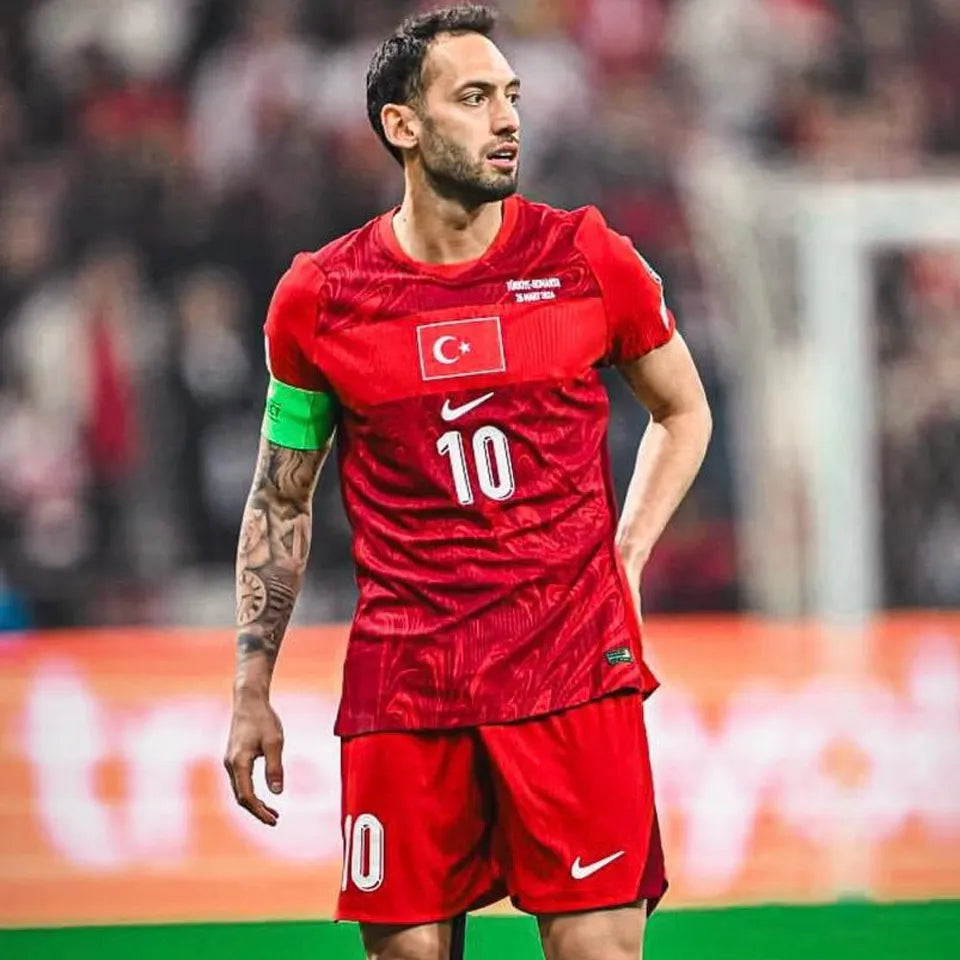2026/27 Turkey Away Red Fans Soccer Jersey Detail 1