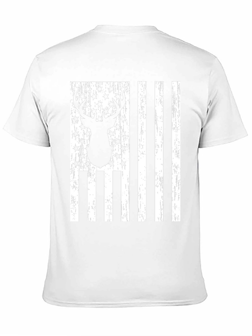 Deer American Flag Graphic Tee