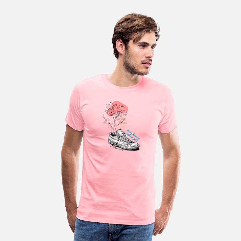 Floral Journey Sneak Eco Message Shirt