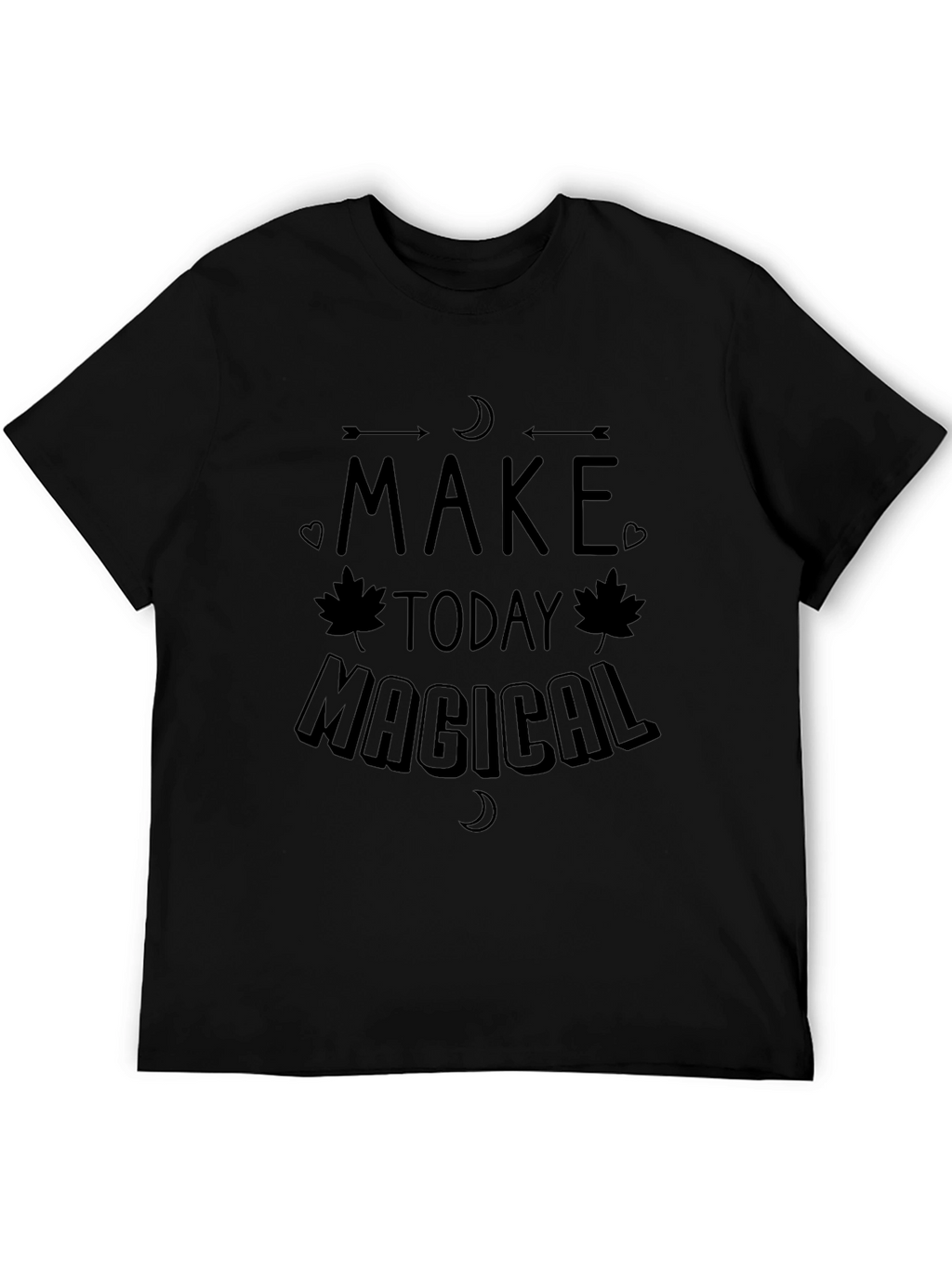 Magical Today Black Graphic Tee