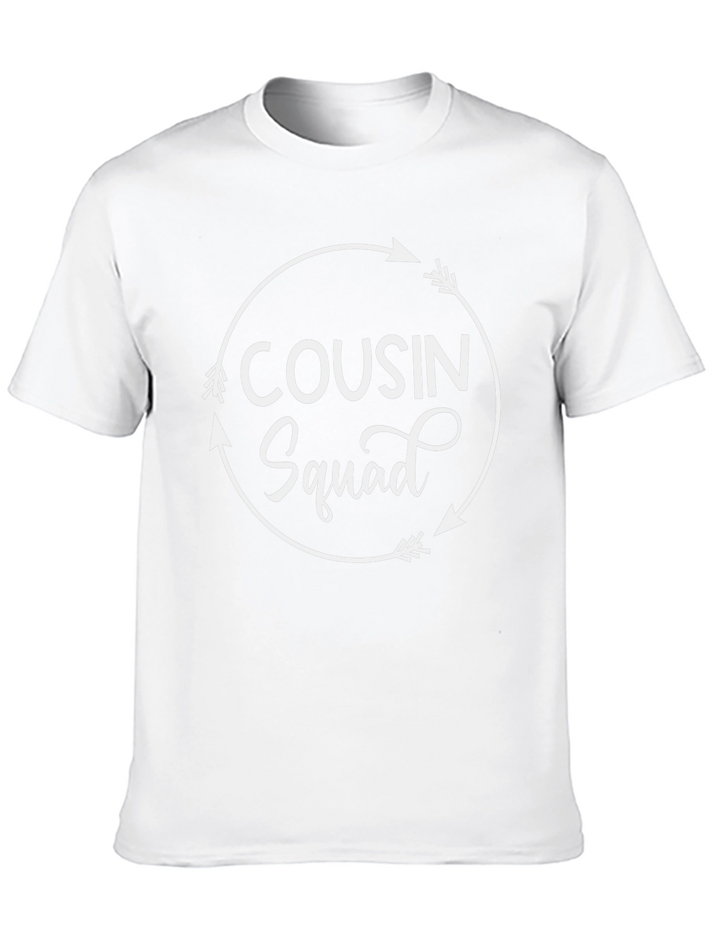 Cousin Squad Arrow Circle T-Shirt