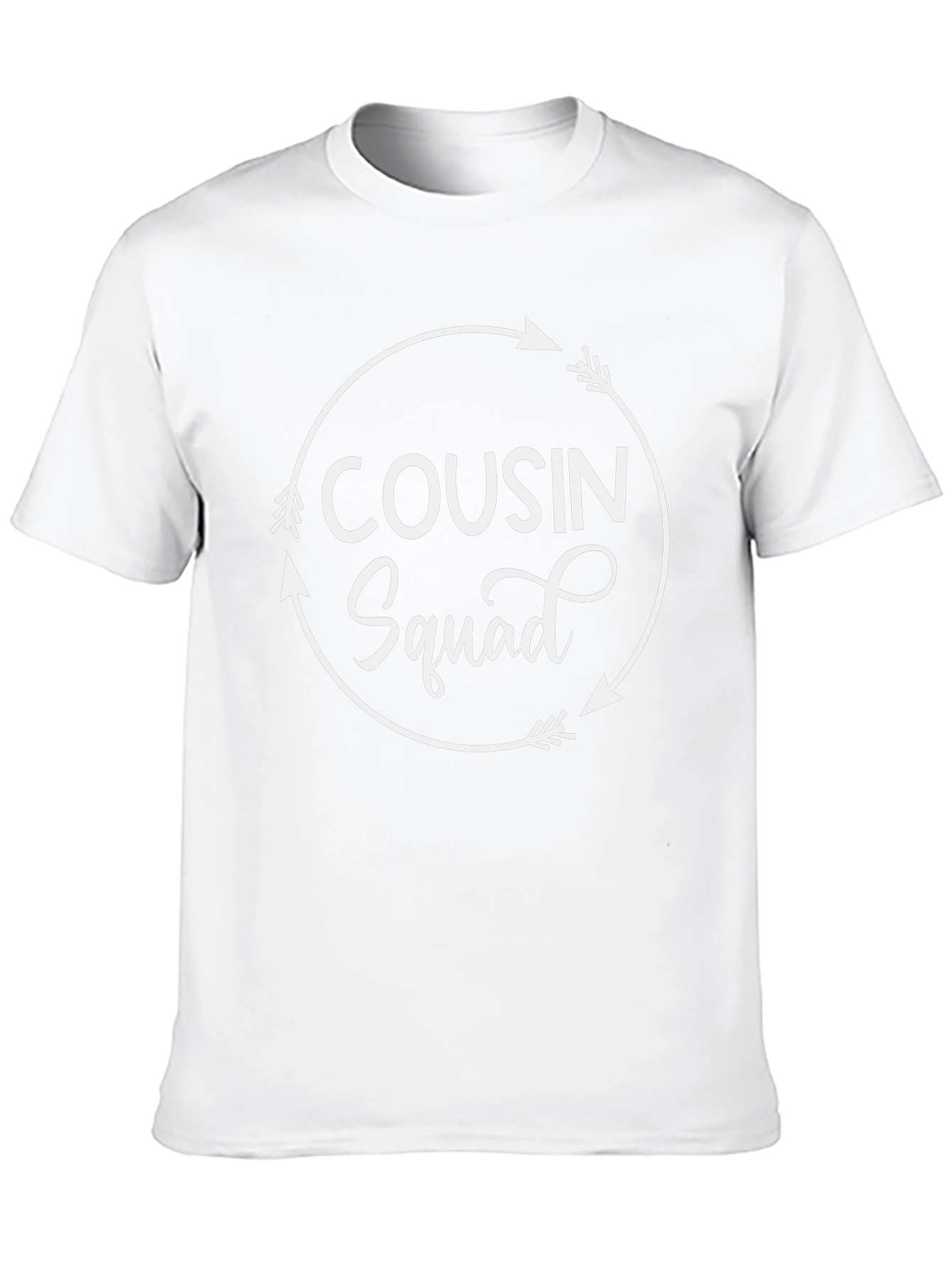 Cousin Squad Arrow Circle T-Shirt