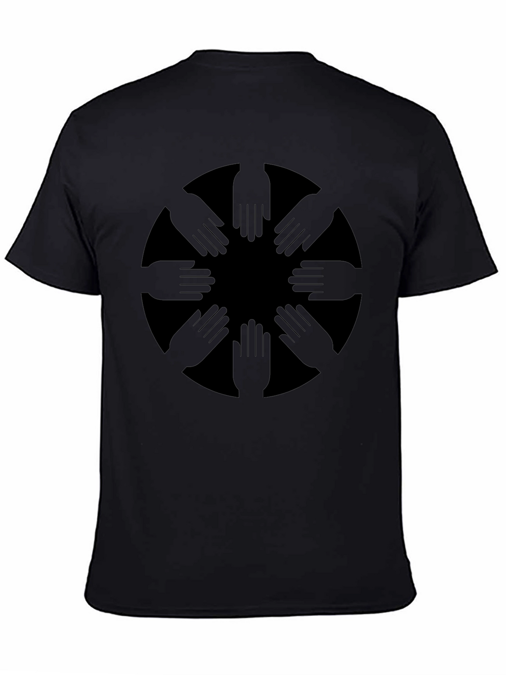 Symbolic Hands Graphic Tee - Soft Cotton T-Shirt