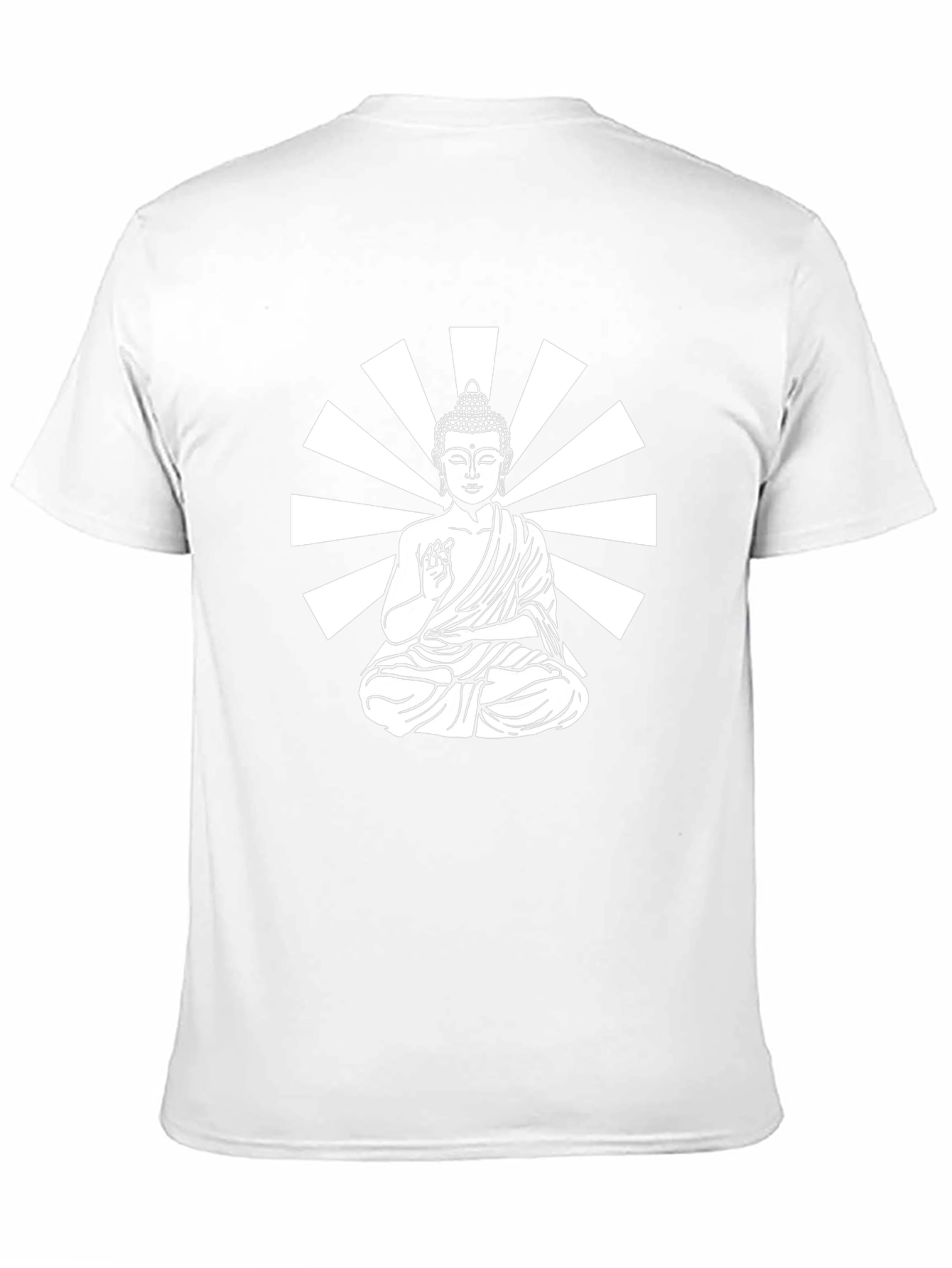 Buddha Graphic Tee - Meditative Style