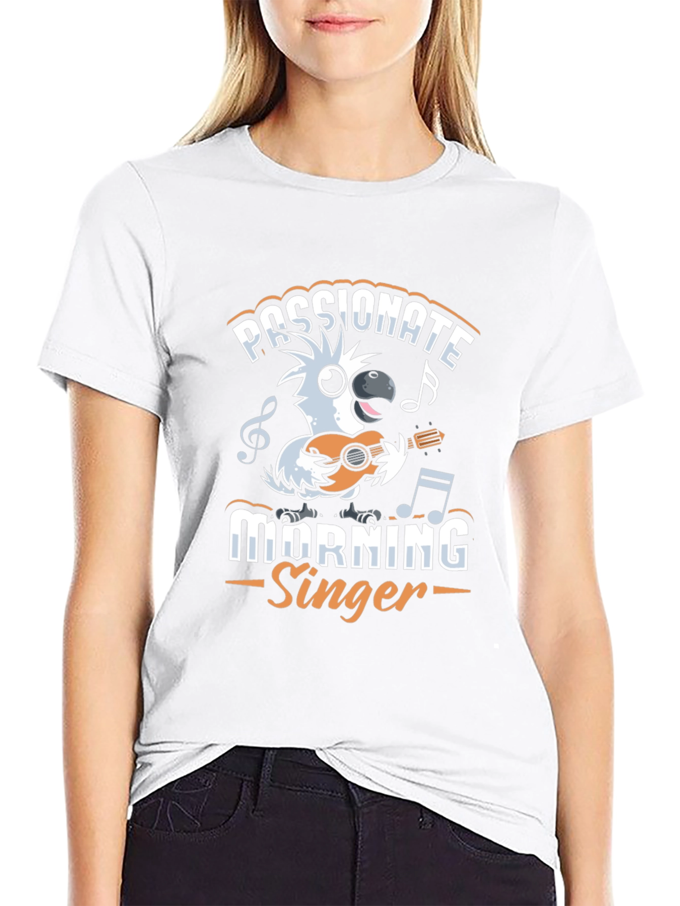 Passionate Morning Singer Graphic Tee