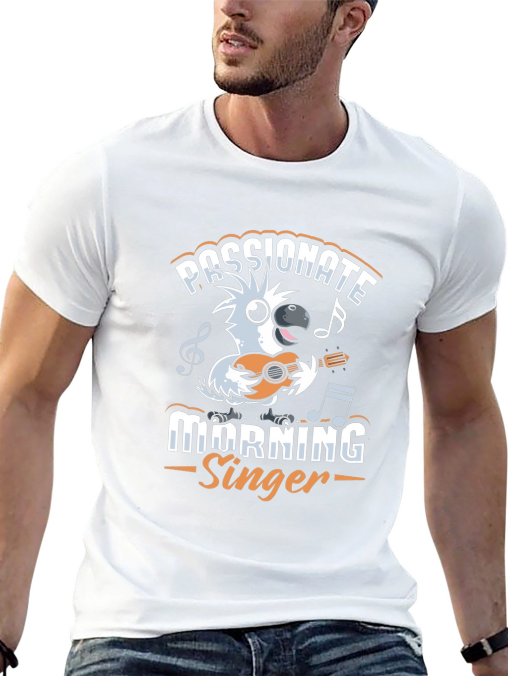 Passionate Morning Singer Graphic Tee