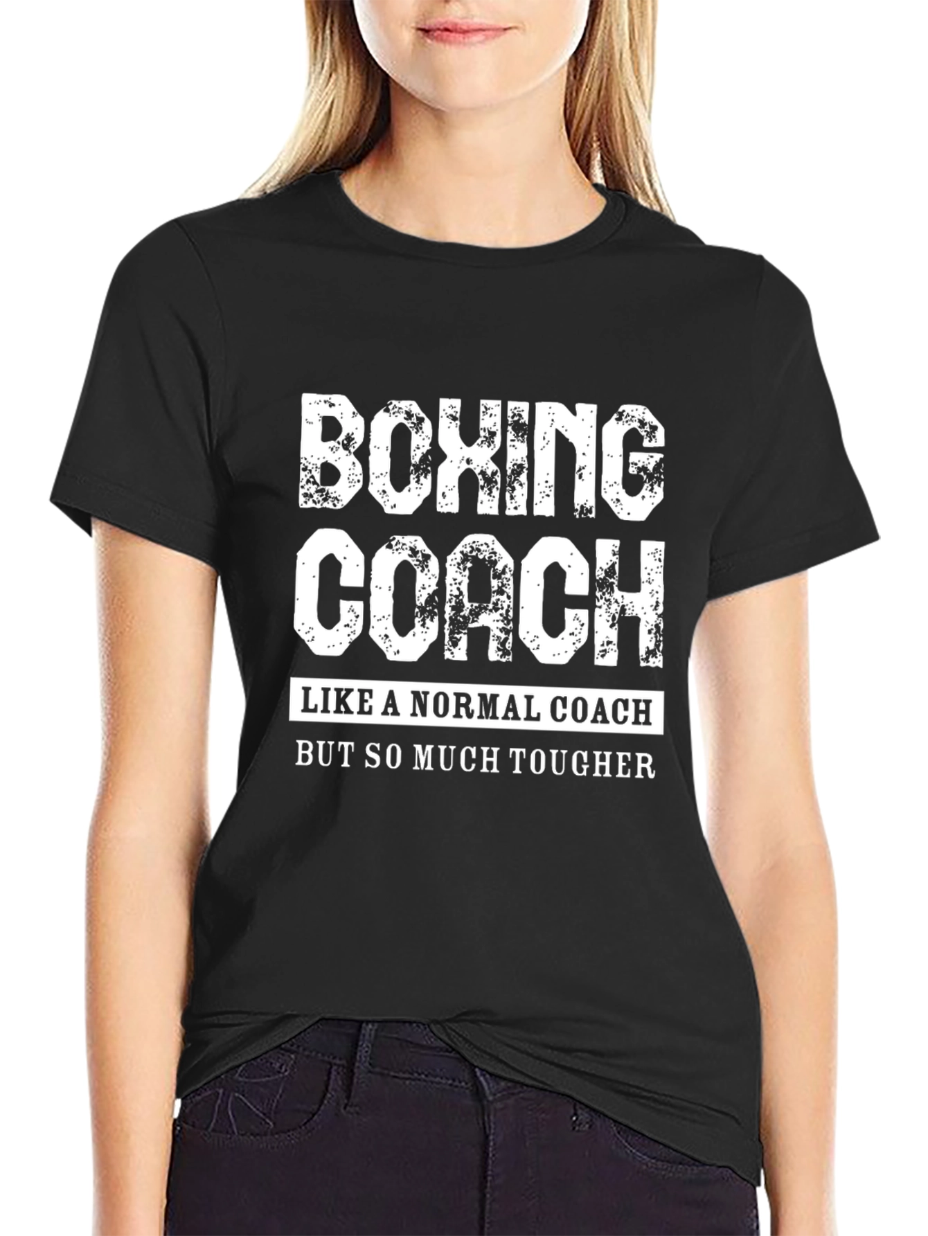 Boxing Coach T-Shirt - Tougher Than Normal