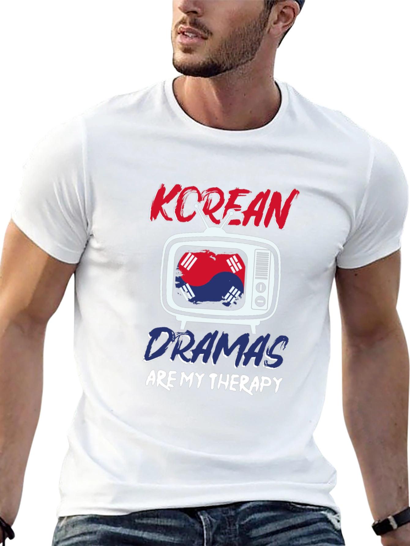 Korean Drama Therapy Tee - K-Drama Fan Shirt
