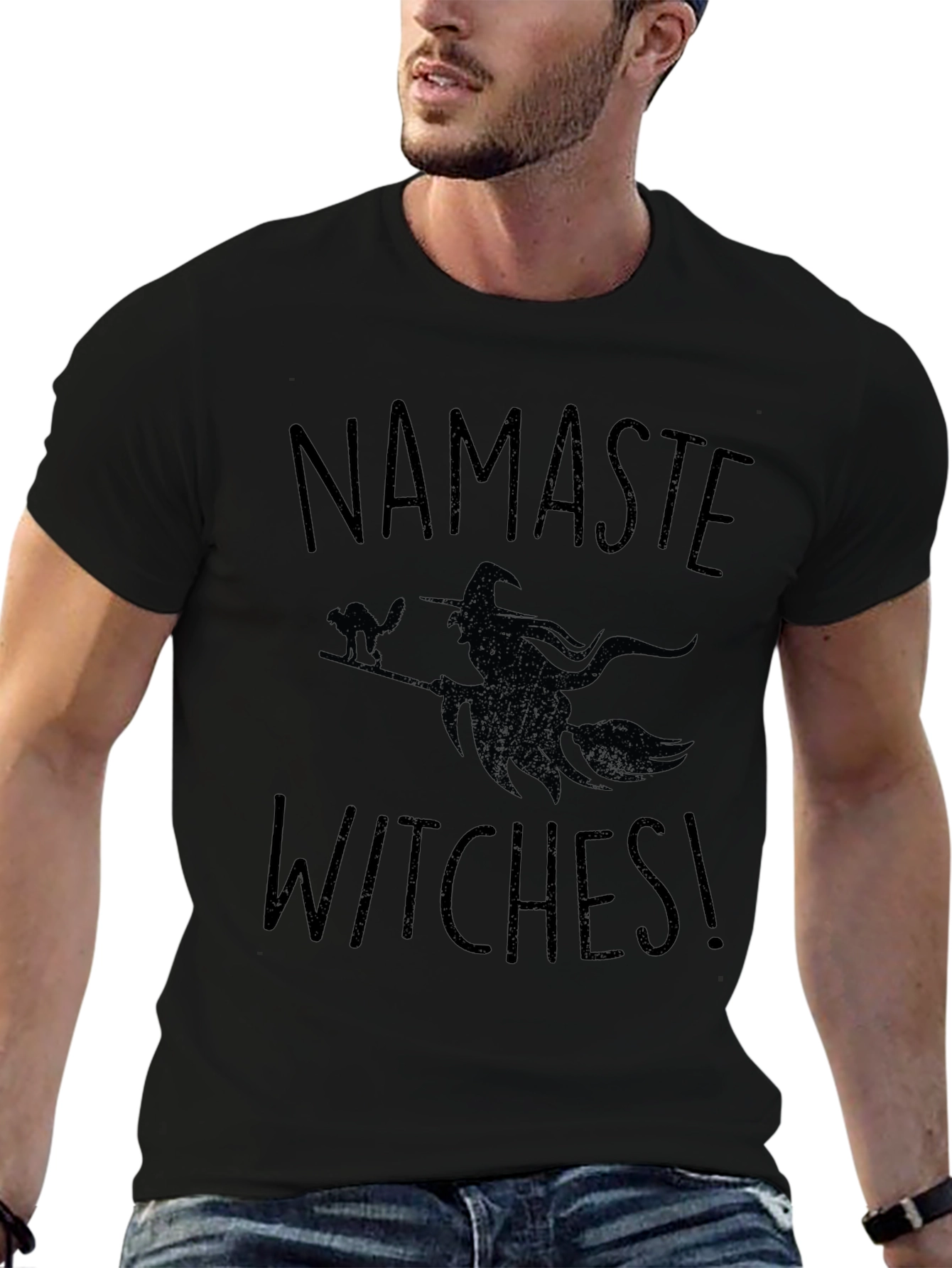 Namaste Witches Graphic Tee