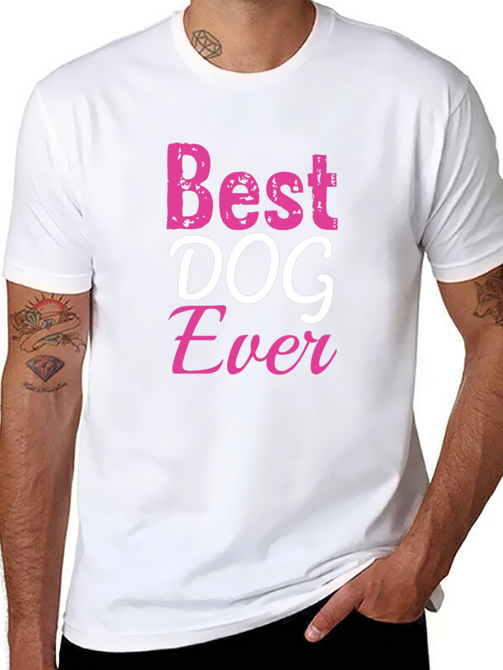 Best DOG Ever Graphic T-Shirt