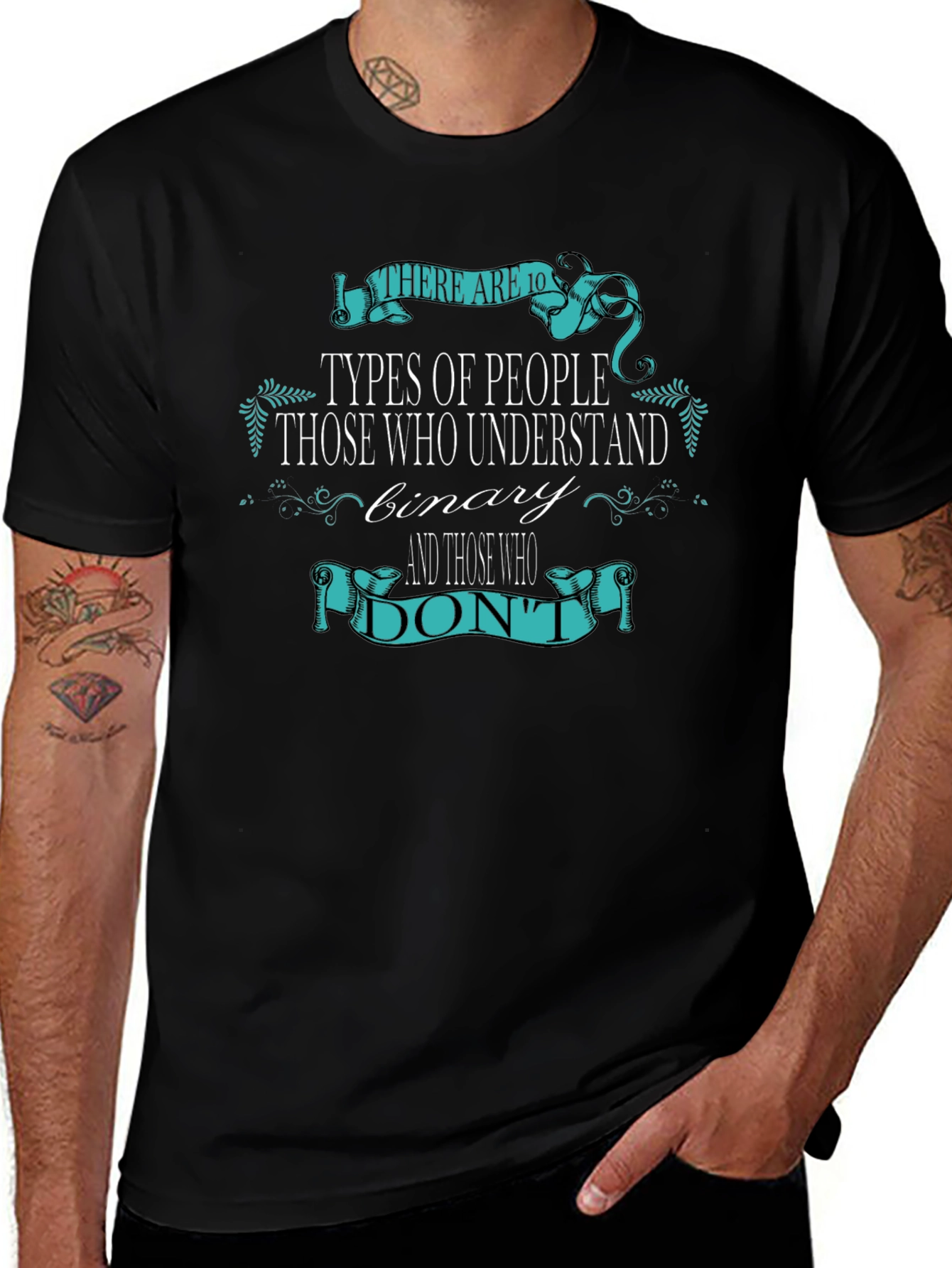 Binary Humor T-Shirt - There Are 10 Types of People