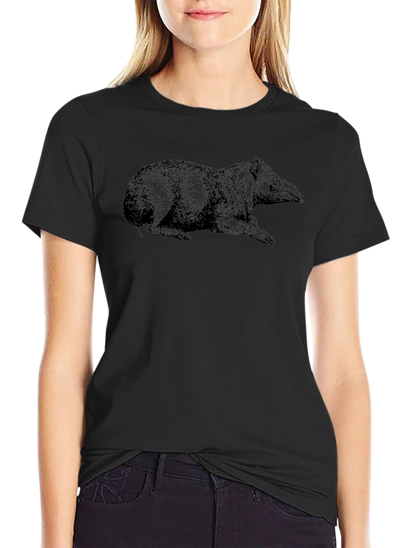 Tapir Graphic Tee - Cool Animal Print T-Shirt