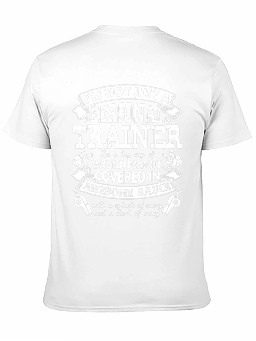 Personal Trainer Sassy & Crazy Black T-Shirt