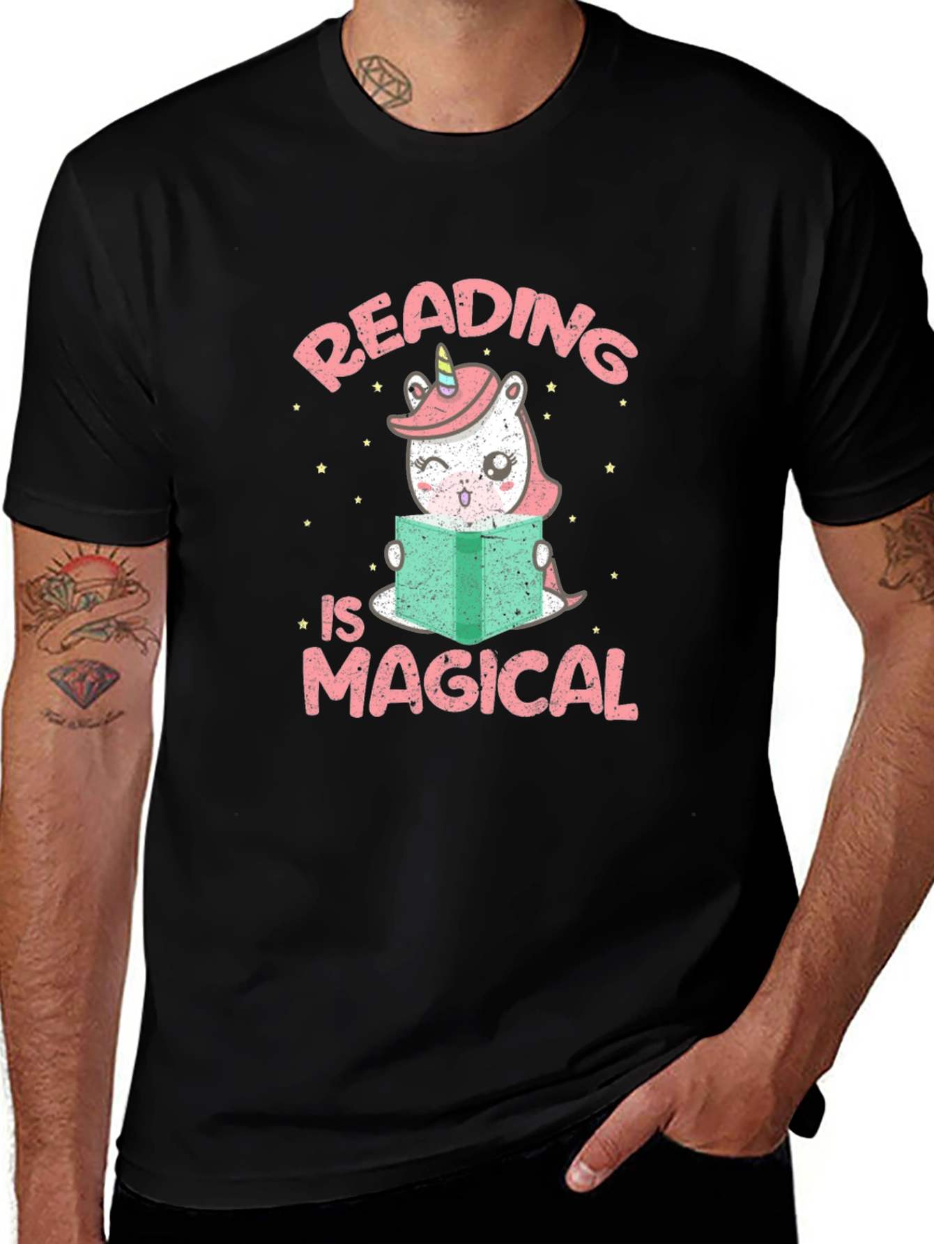 Reading is Magical Unicorn T-Shirt