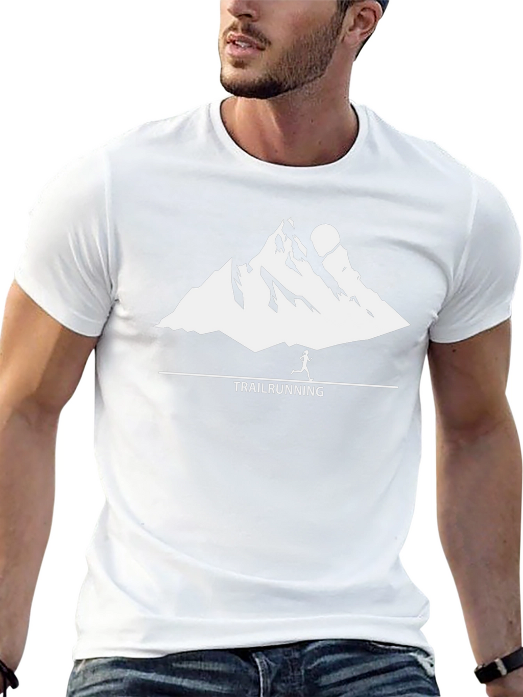 Trail Running Mountain Graphic Tee