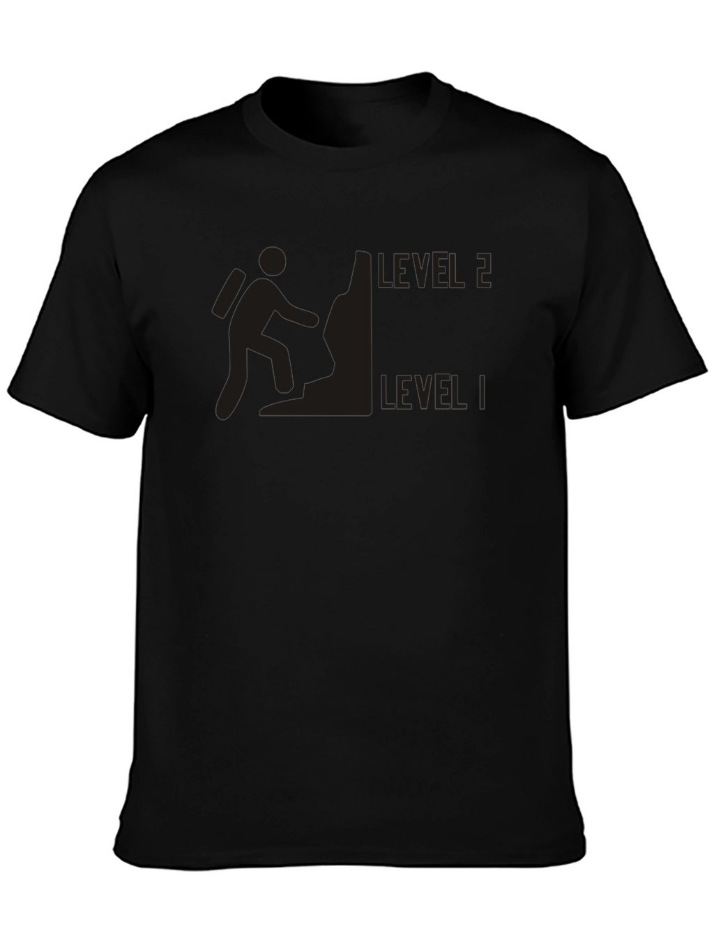 Level 2 Climber Black T-Shirt