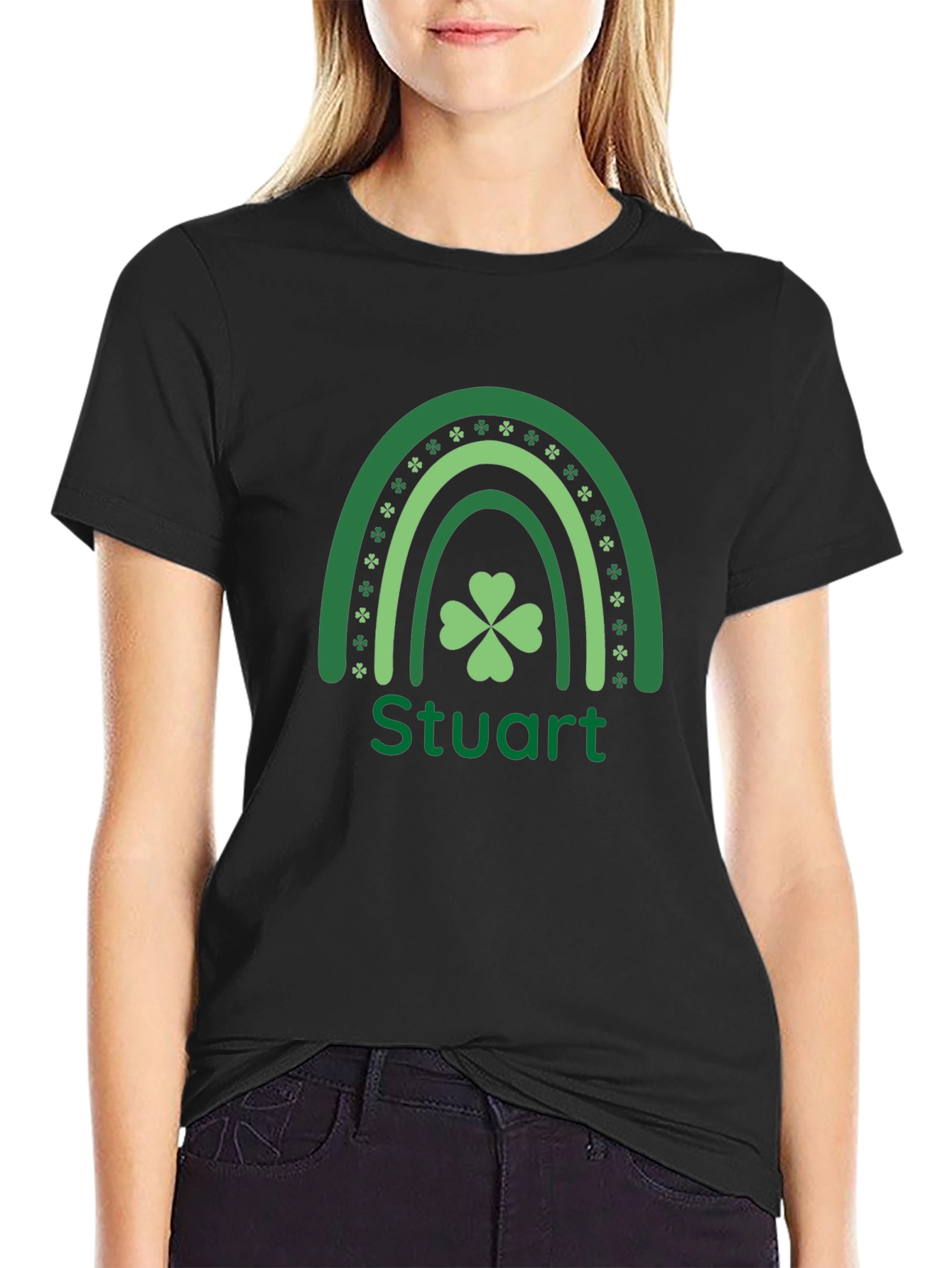St. Patricks Day Stuart Rainbow T-Shirt