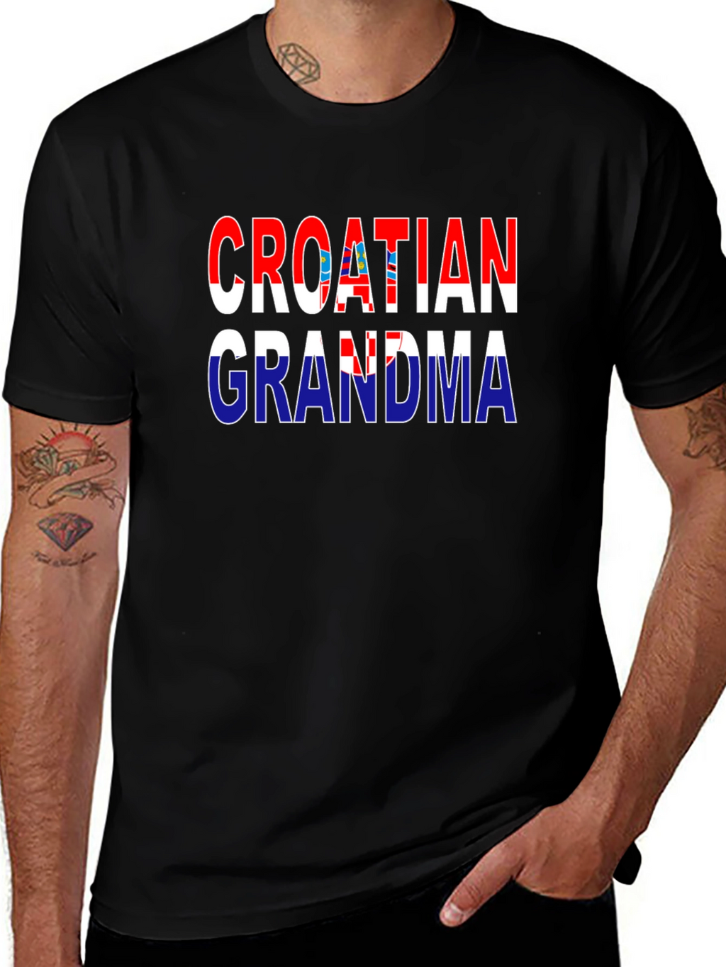 Croatian Grandma T-Shirt - Show Your Pride!