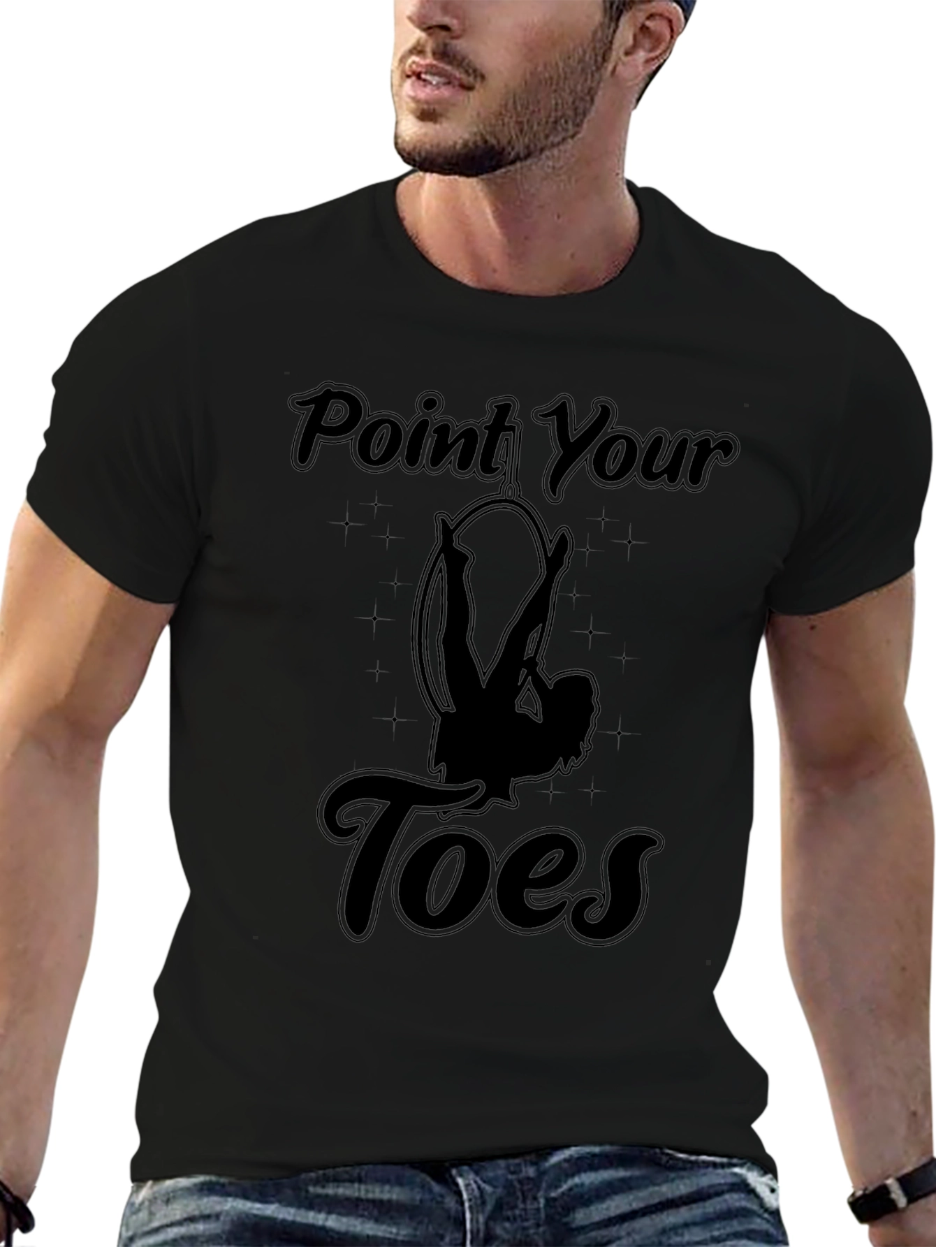 Point Your Toes Aerial Hoop T-Shirt