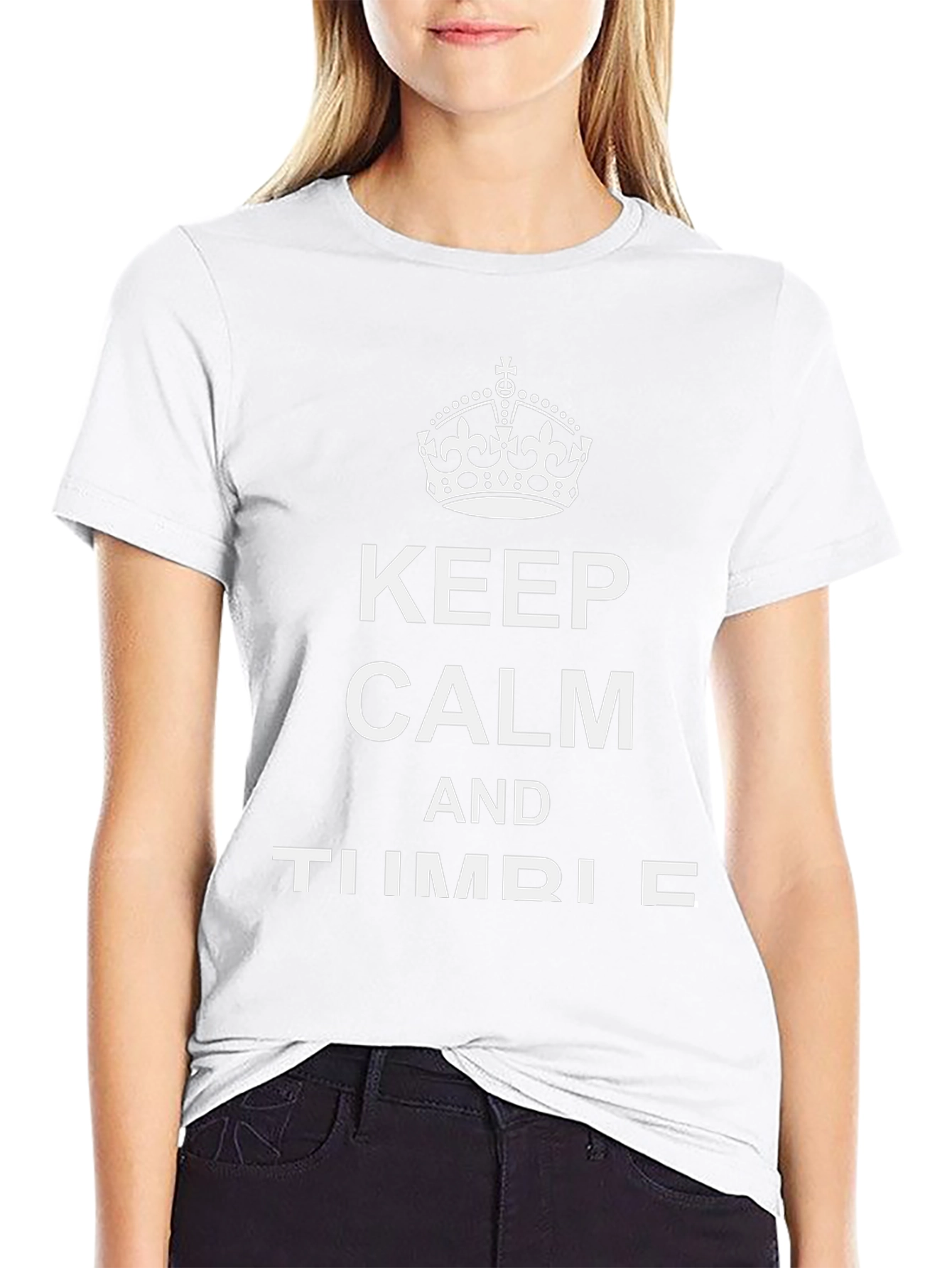 Keep Calm and Timber T-Shirt Funny Graphic Tee