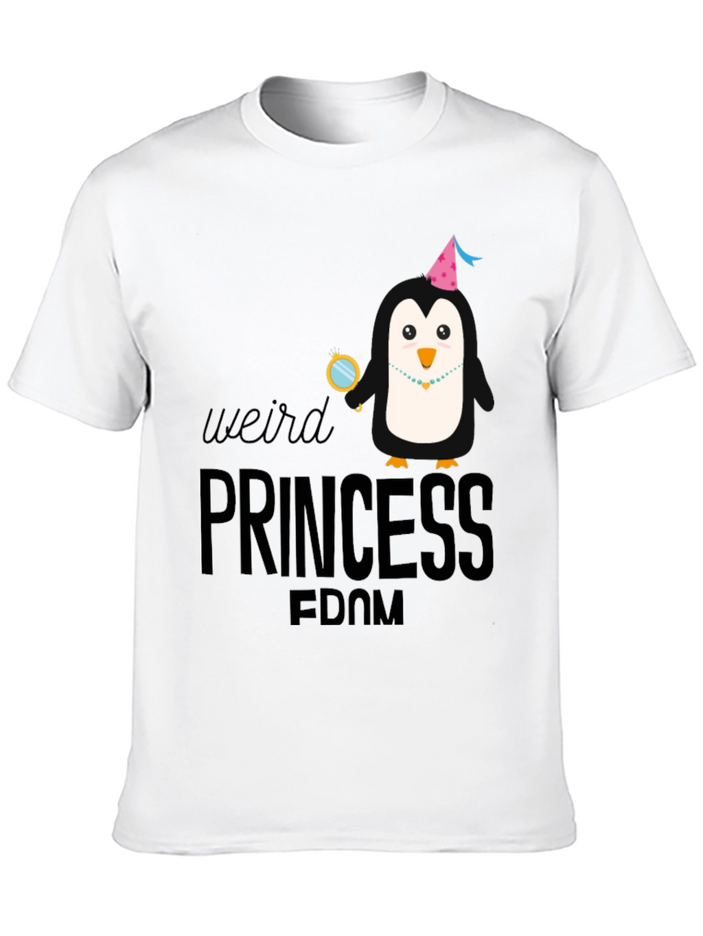 Weird Princess Fandom Black T-Shirt