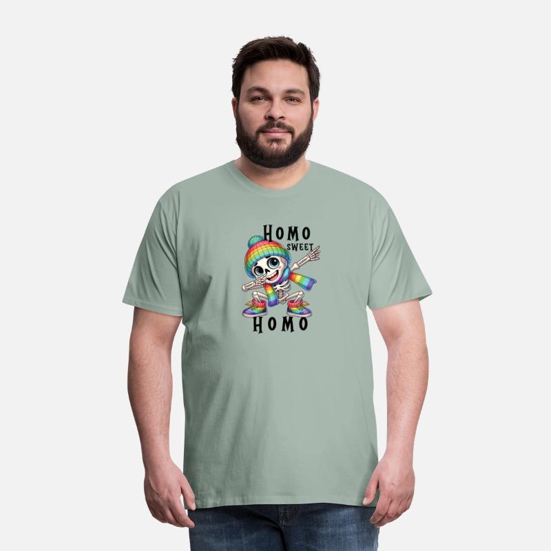Halloween LGBTQ+ Homo sweet homo Skeleton Dabbing
