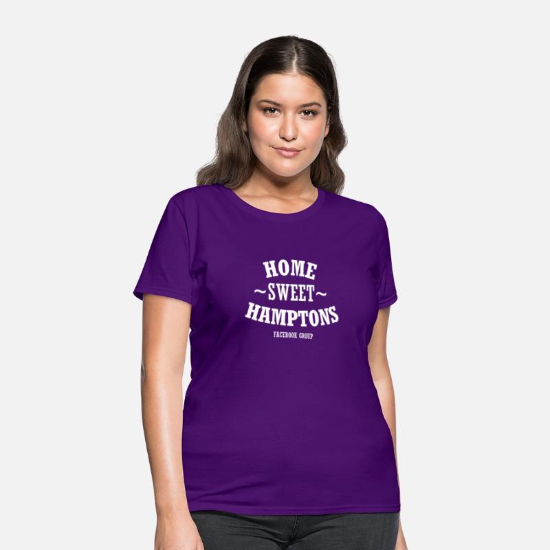 Home Sweet Hamptons White Lettering