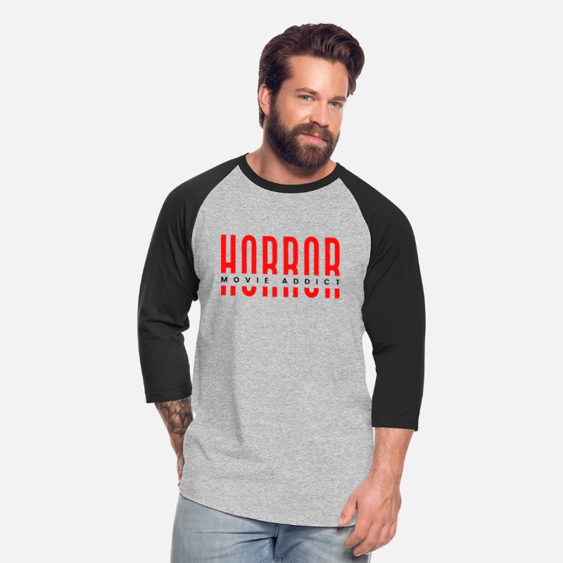 Horror movie addict minimalistic design
