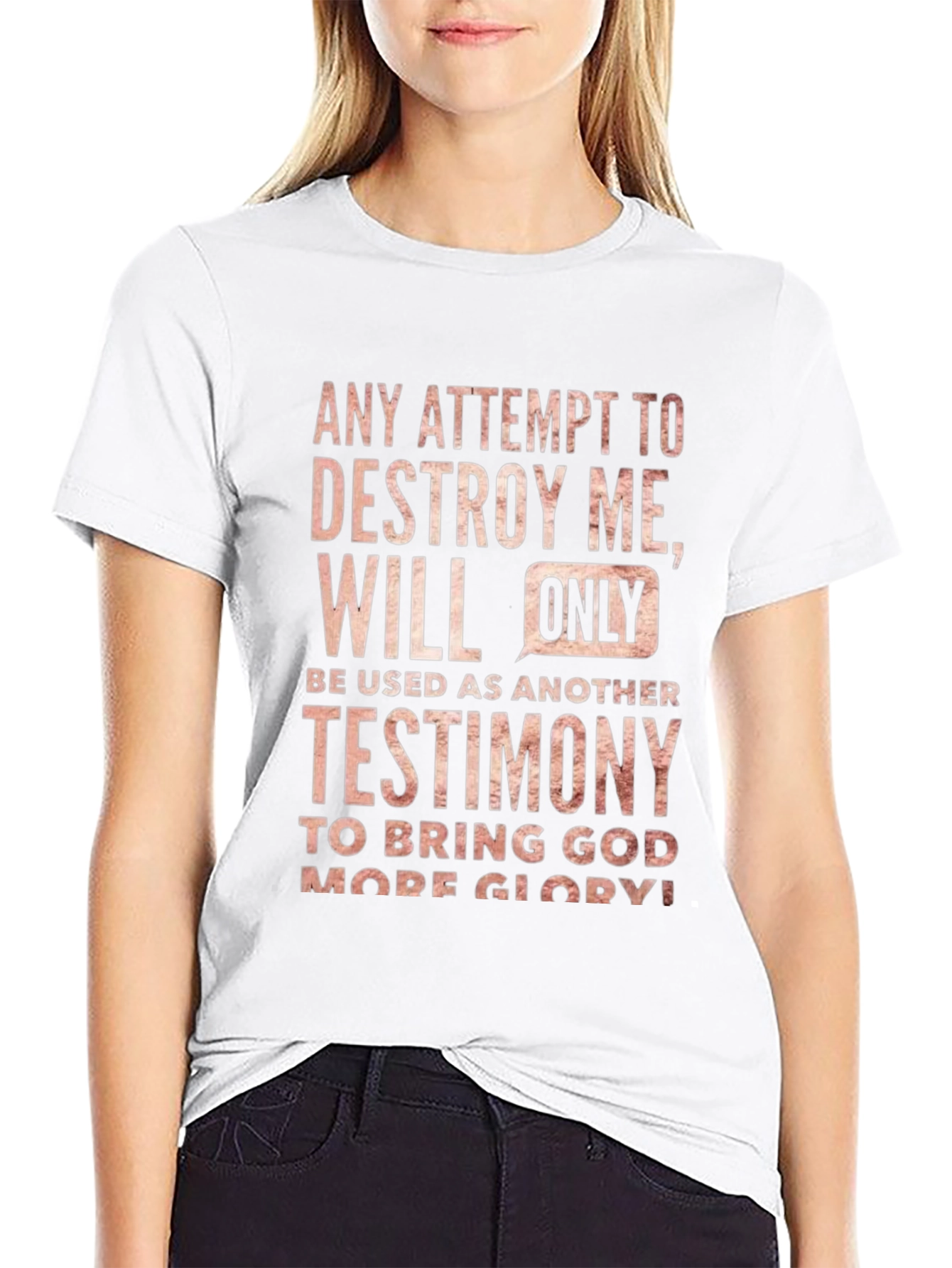 Inspirational Testimony T-Shirt