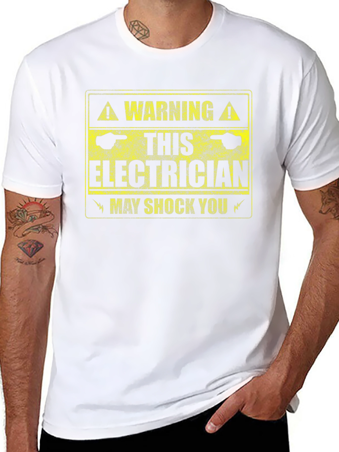 Warning Electrician May Shock You T-Shirt