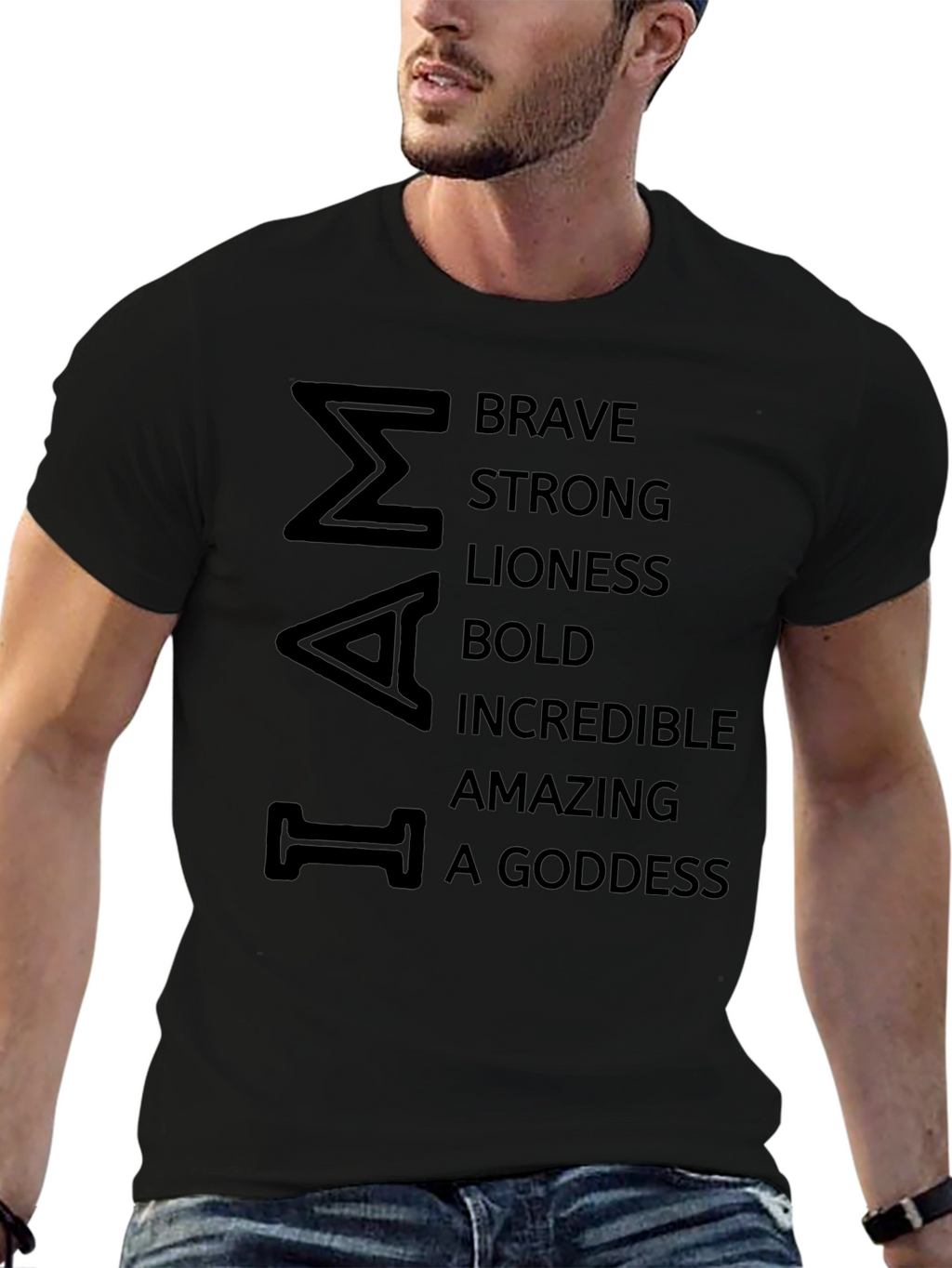 I Am Brave T-Shirt - Womens Empowerment