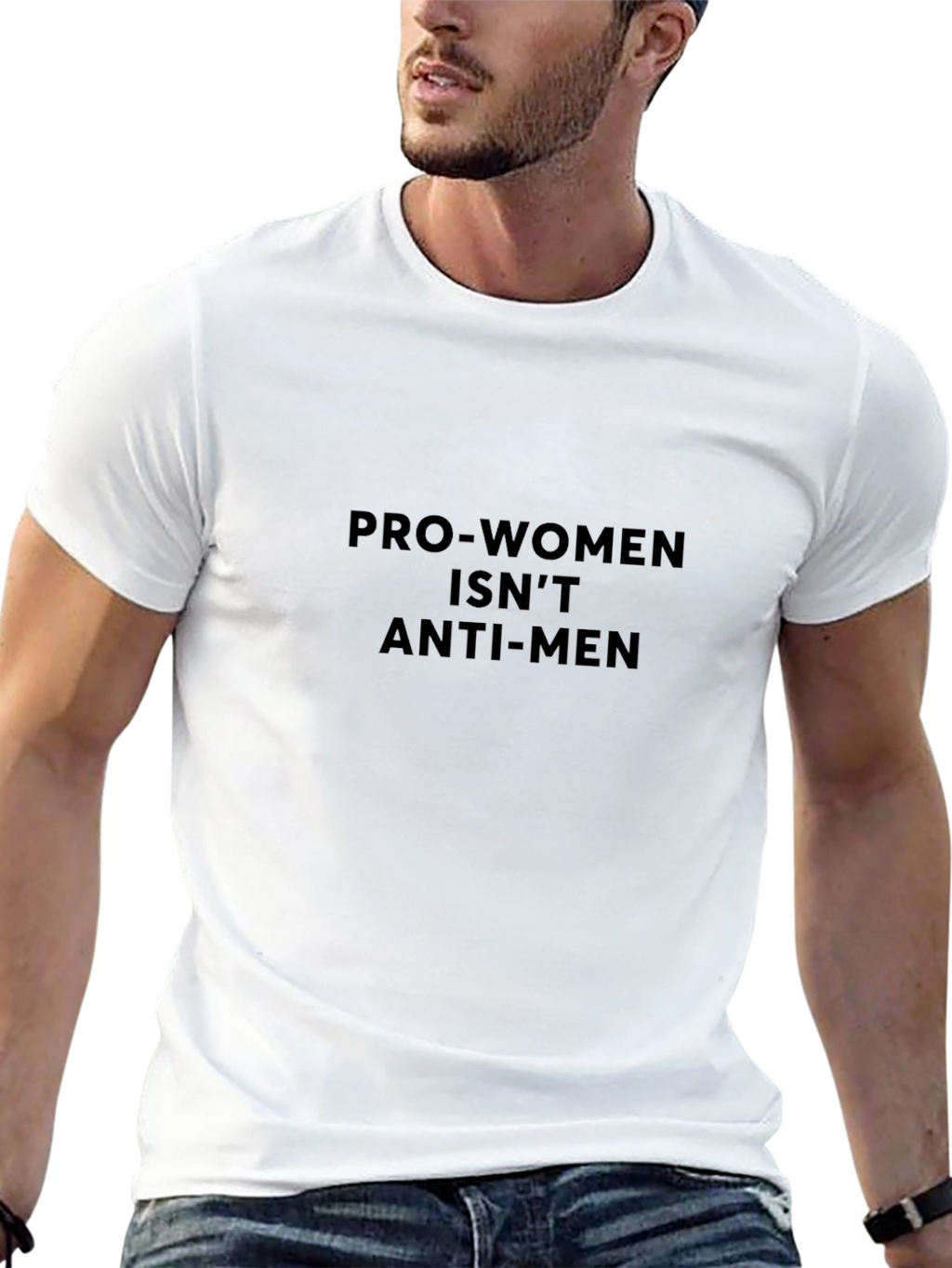 Pro-Women Isnt Anti-Men Graphic Tee