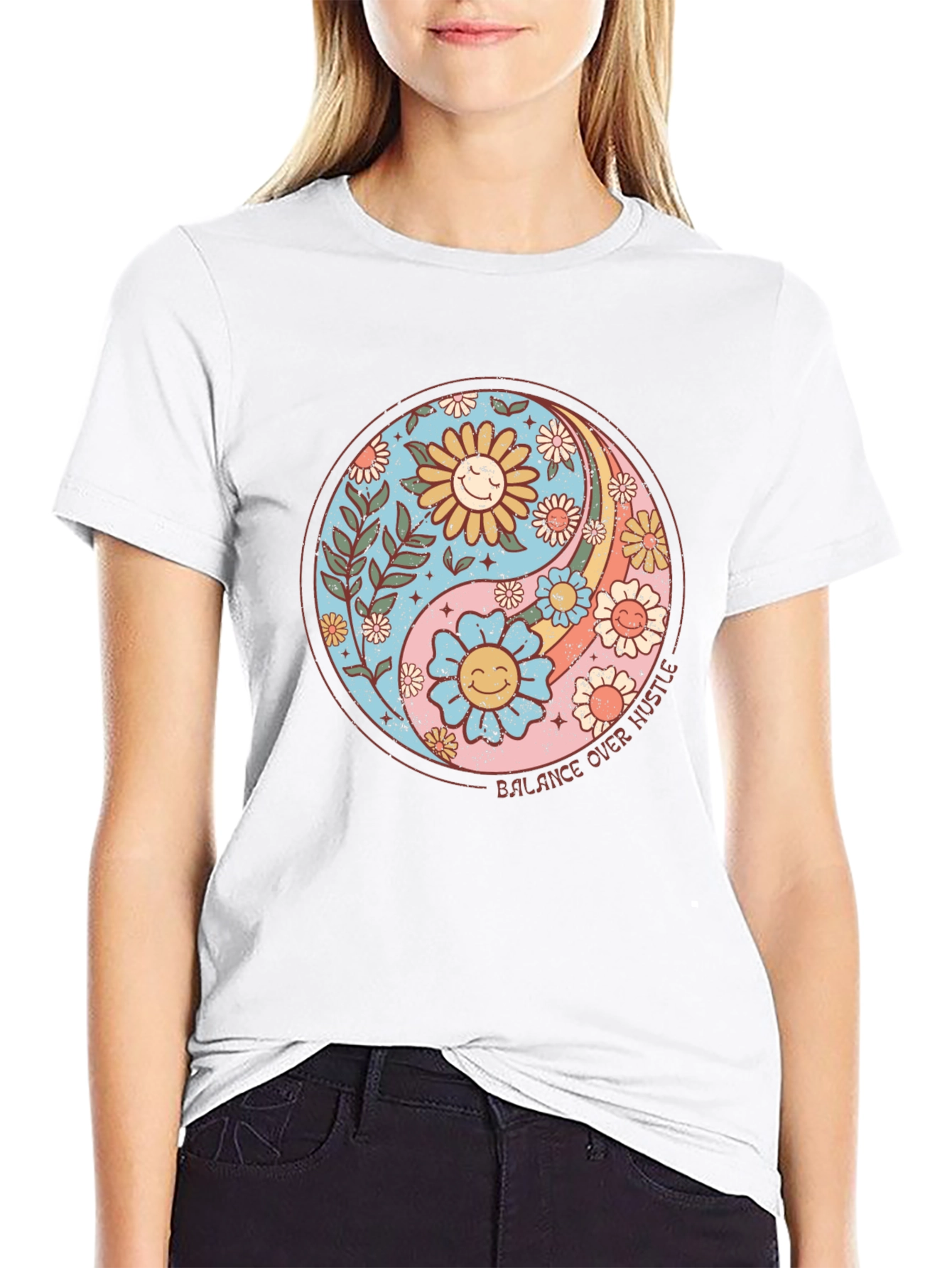 Balance Over Hustle Graphic Tee