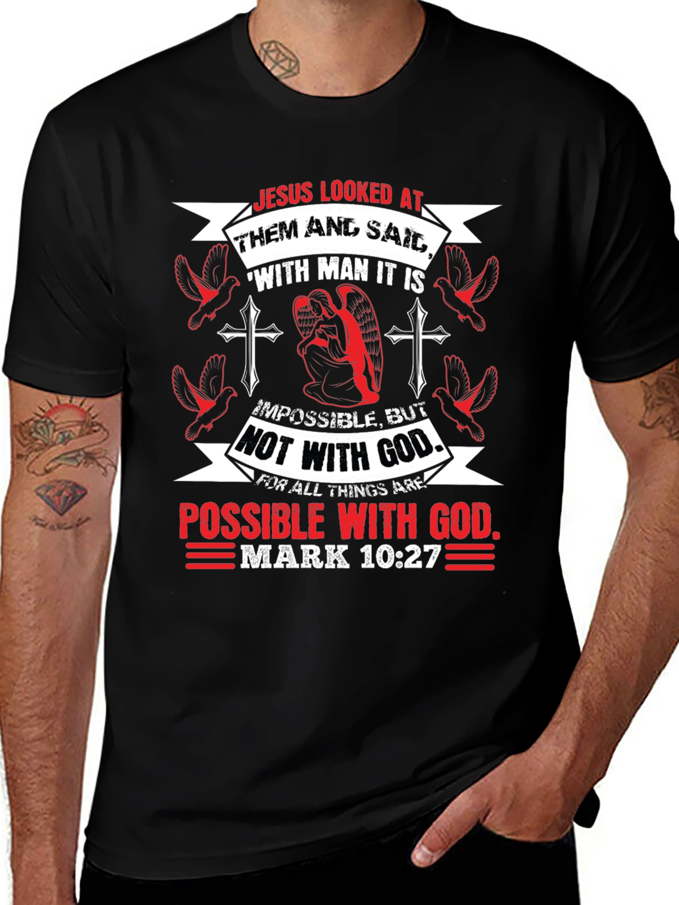 Faith-Inspired T-Shirt: Possible With God