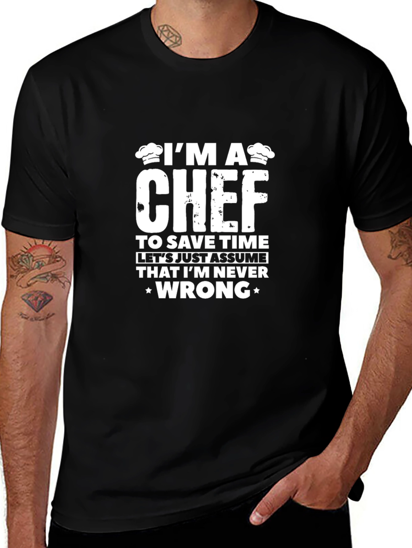 Im A Chef T-Shirt Funny Gift for Culinary Professionals