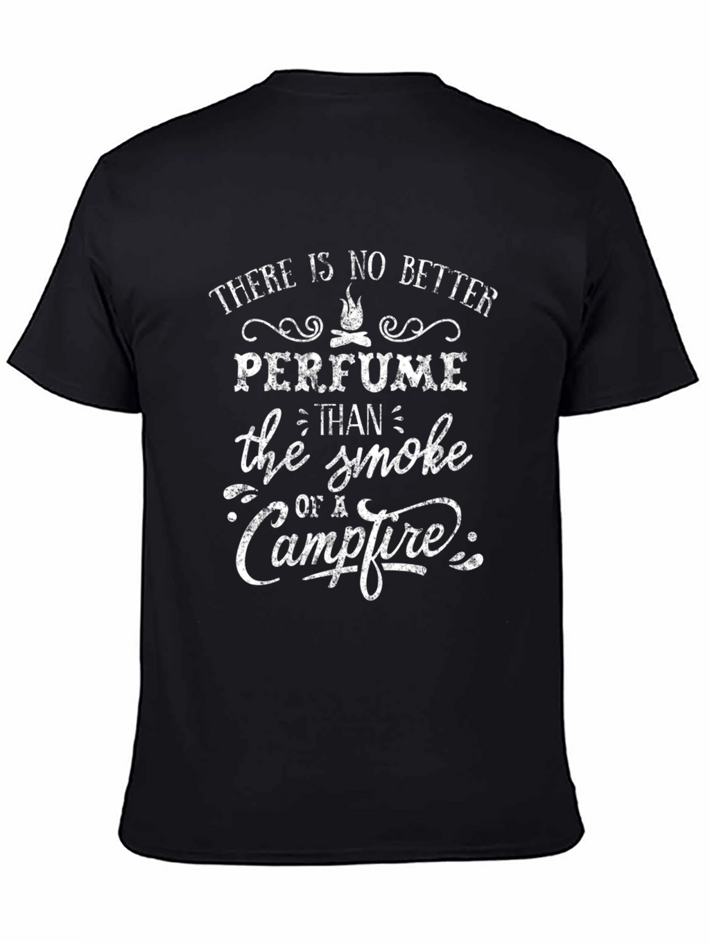 Campfire Smoke Perfume Black T-Shirt