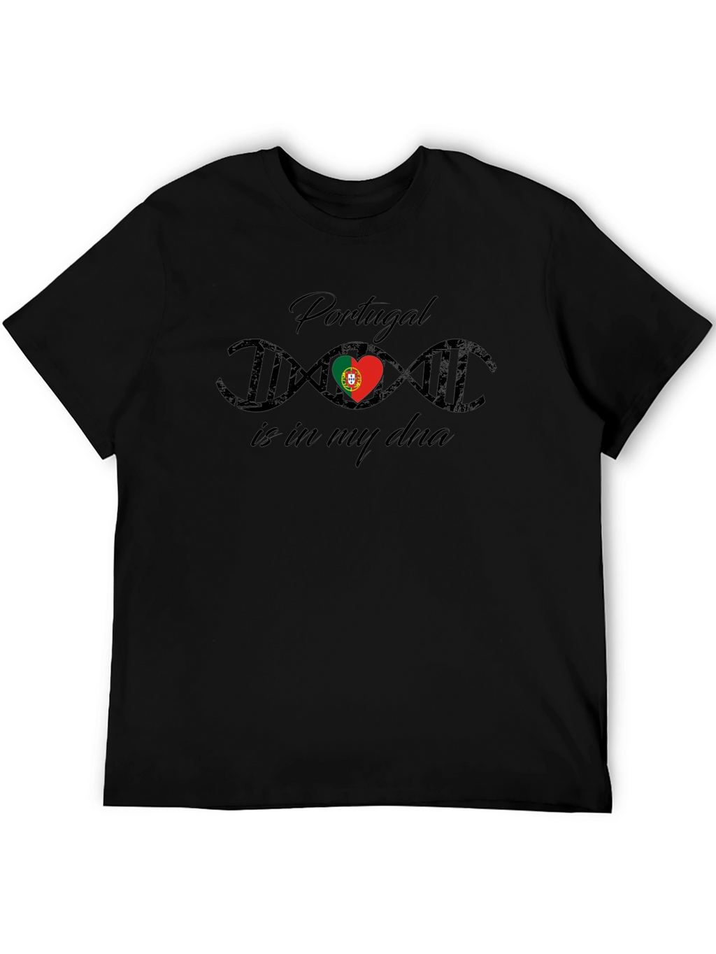 Portugal DNA Heartbeat T-Shirt - Country Pride Tee