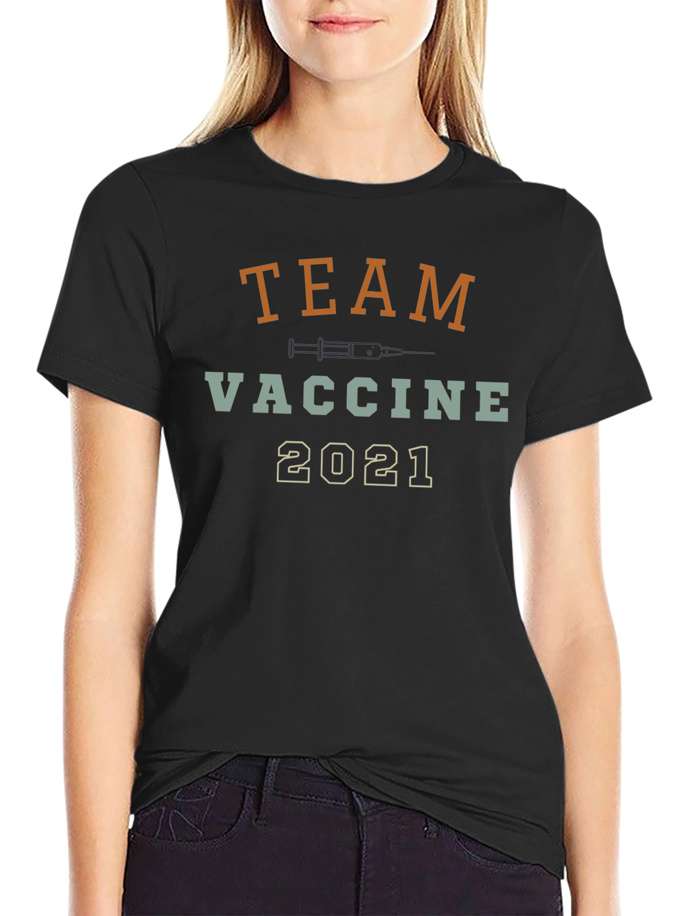 Team Vaccine 2021 T-Shirt - Support Vaccination