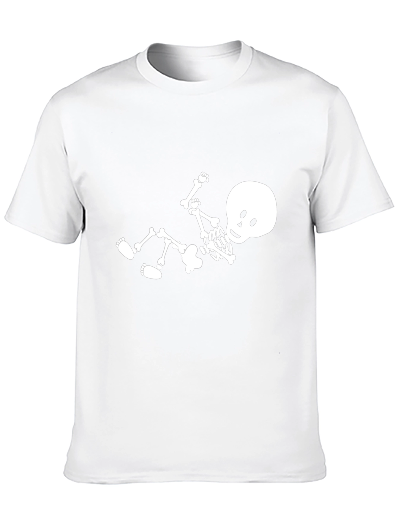 Skeleton Graphic Black T-Shirt - Cool & Casual