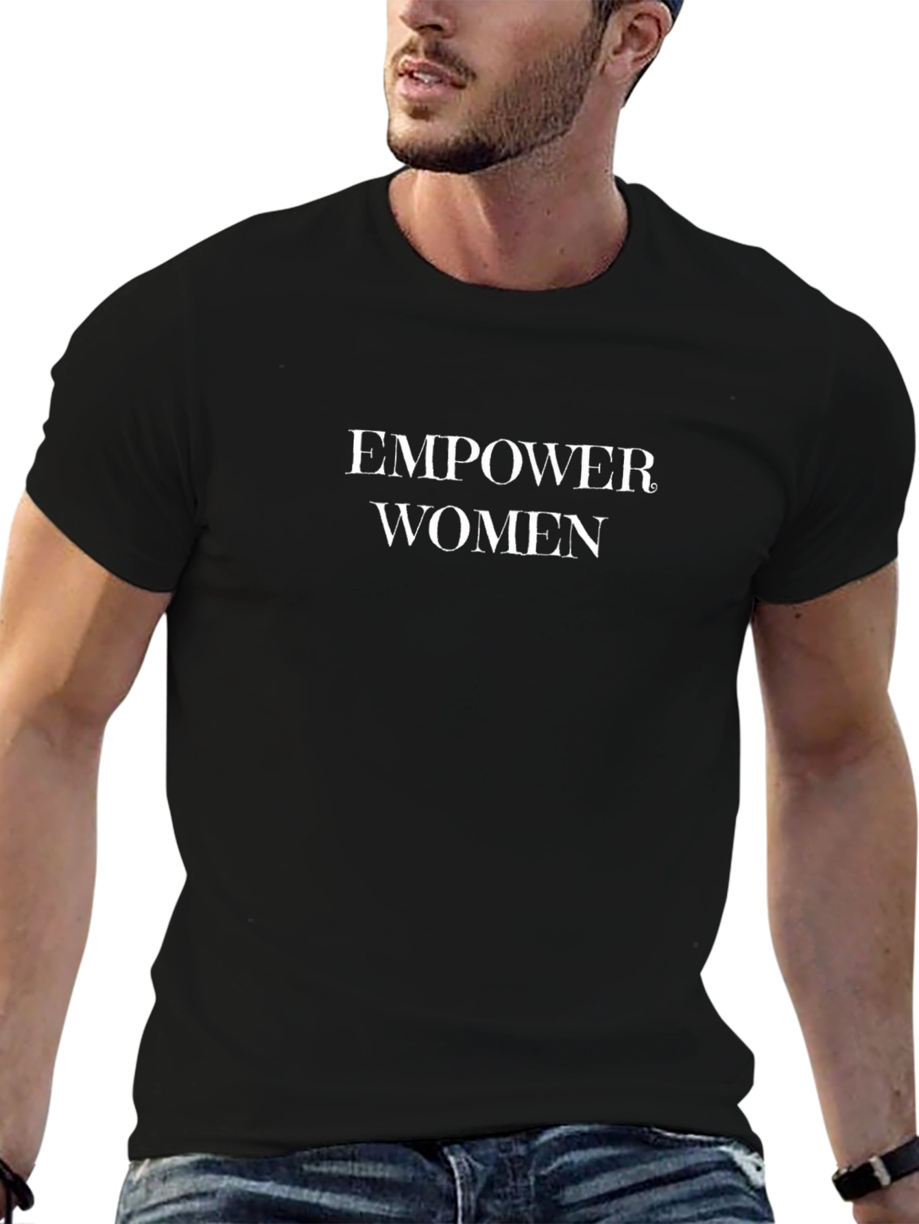 Empower Women Black T-Shirt - Stylish & Comfortable