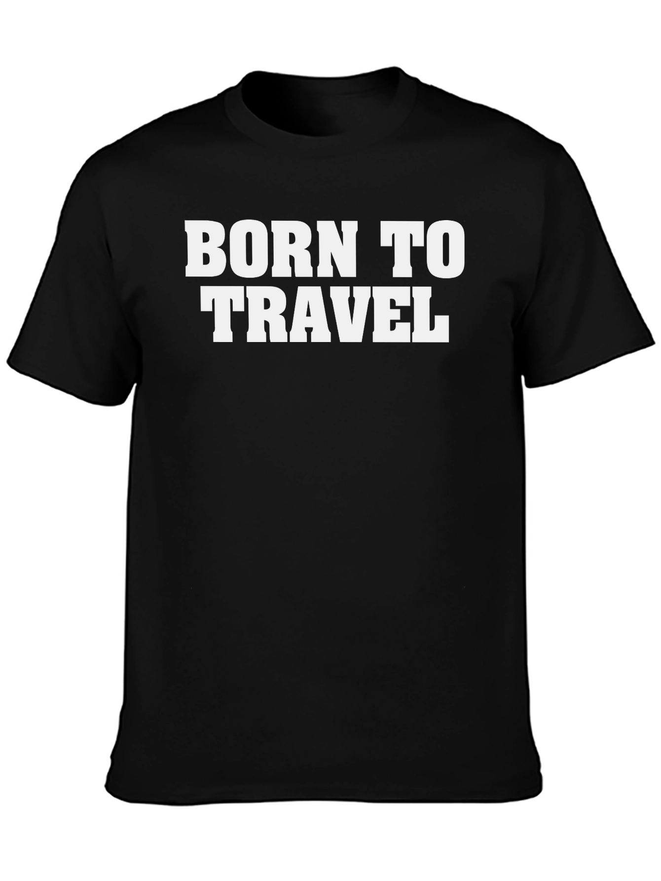 Born to Travel Graphic Tee - Stylish Travel Shirt