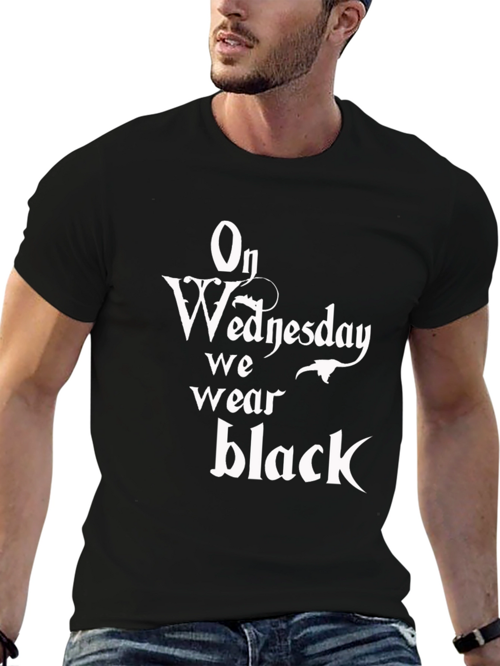 Wednesday Wear Black T-Shirt
