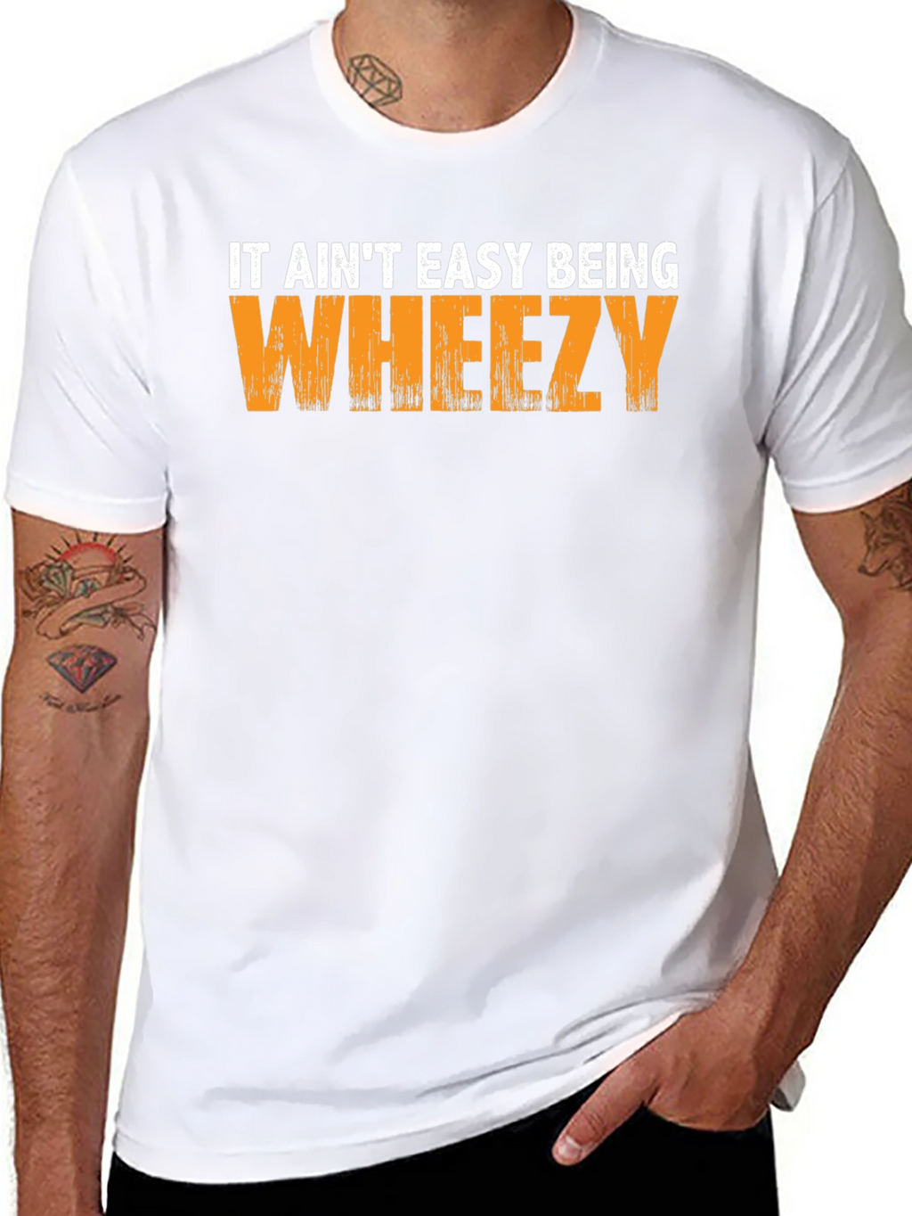 It Aint Easy Being Wheezy Black T-Shirt