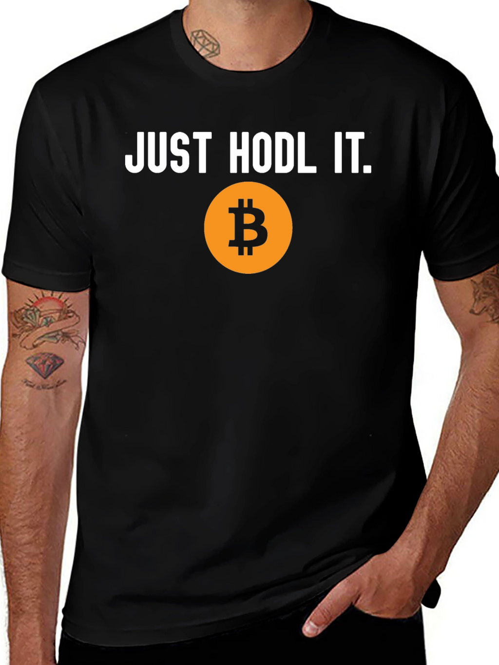 Just HODL It Bitcoin T-Shirt