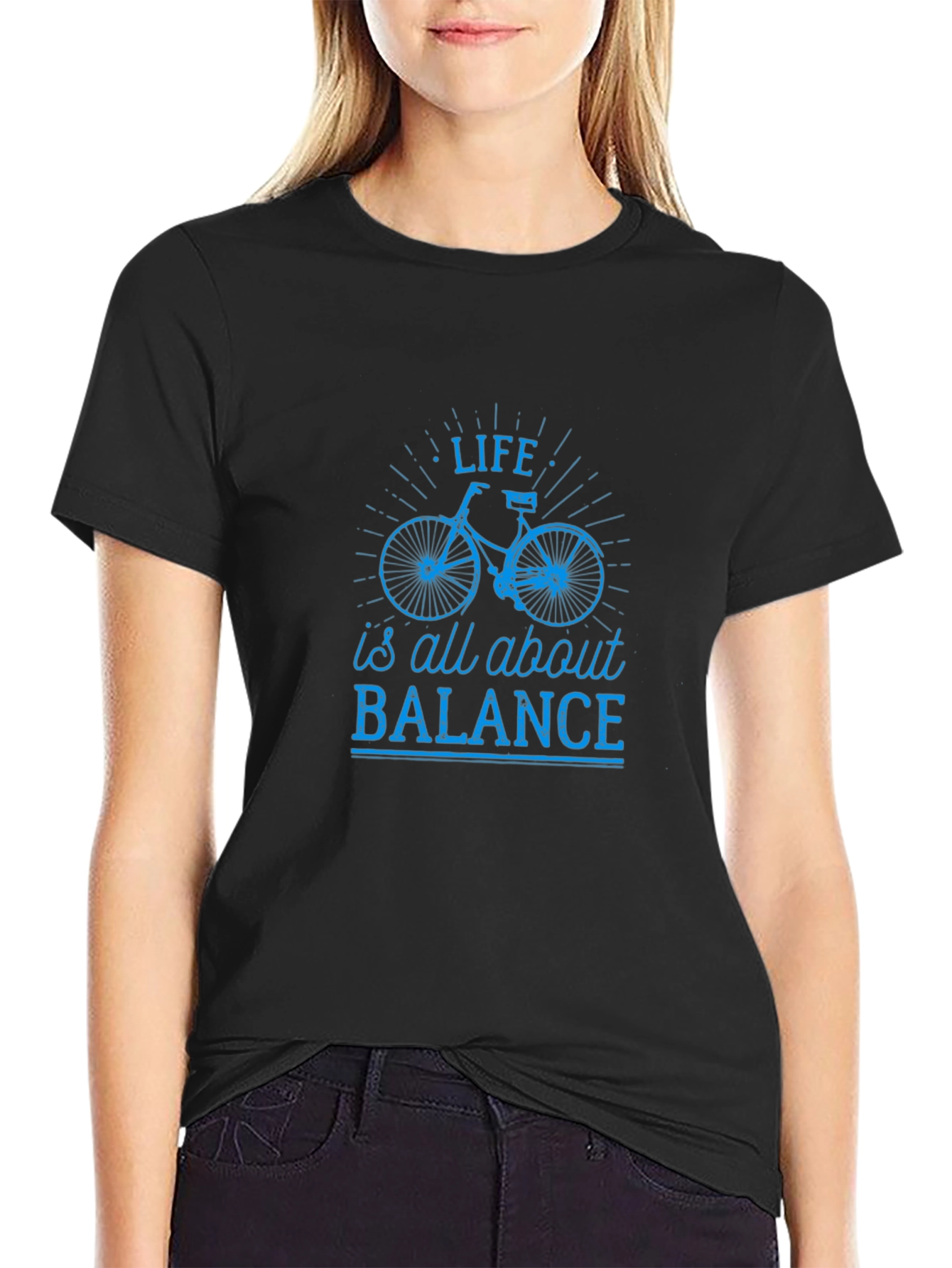 Life is All About Balance Bike T-Shirt