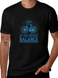 Life is All About Balance Bike T-Shirt